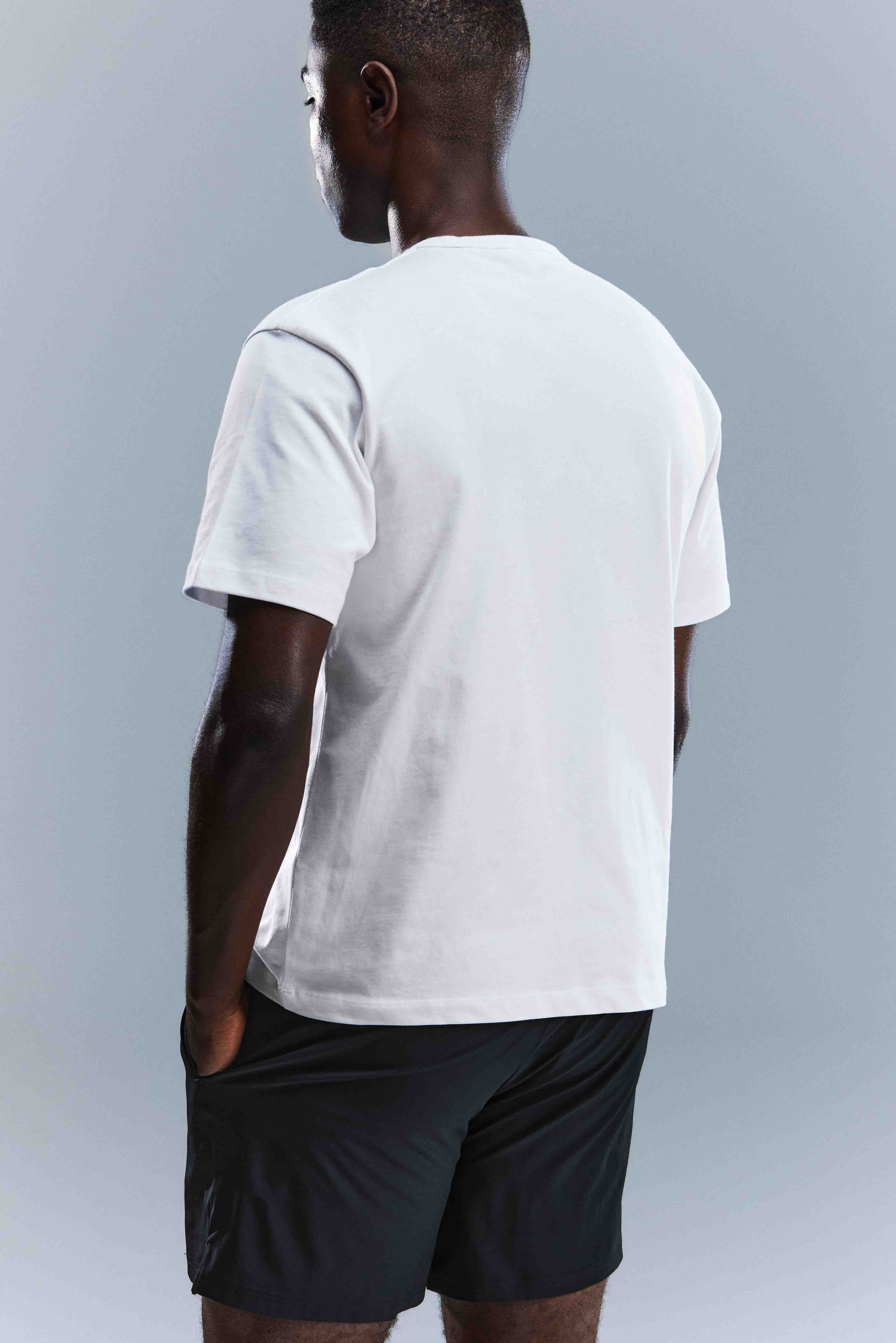 MEN'S RESET TEE - SALTED WHITE
