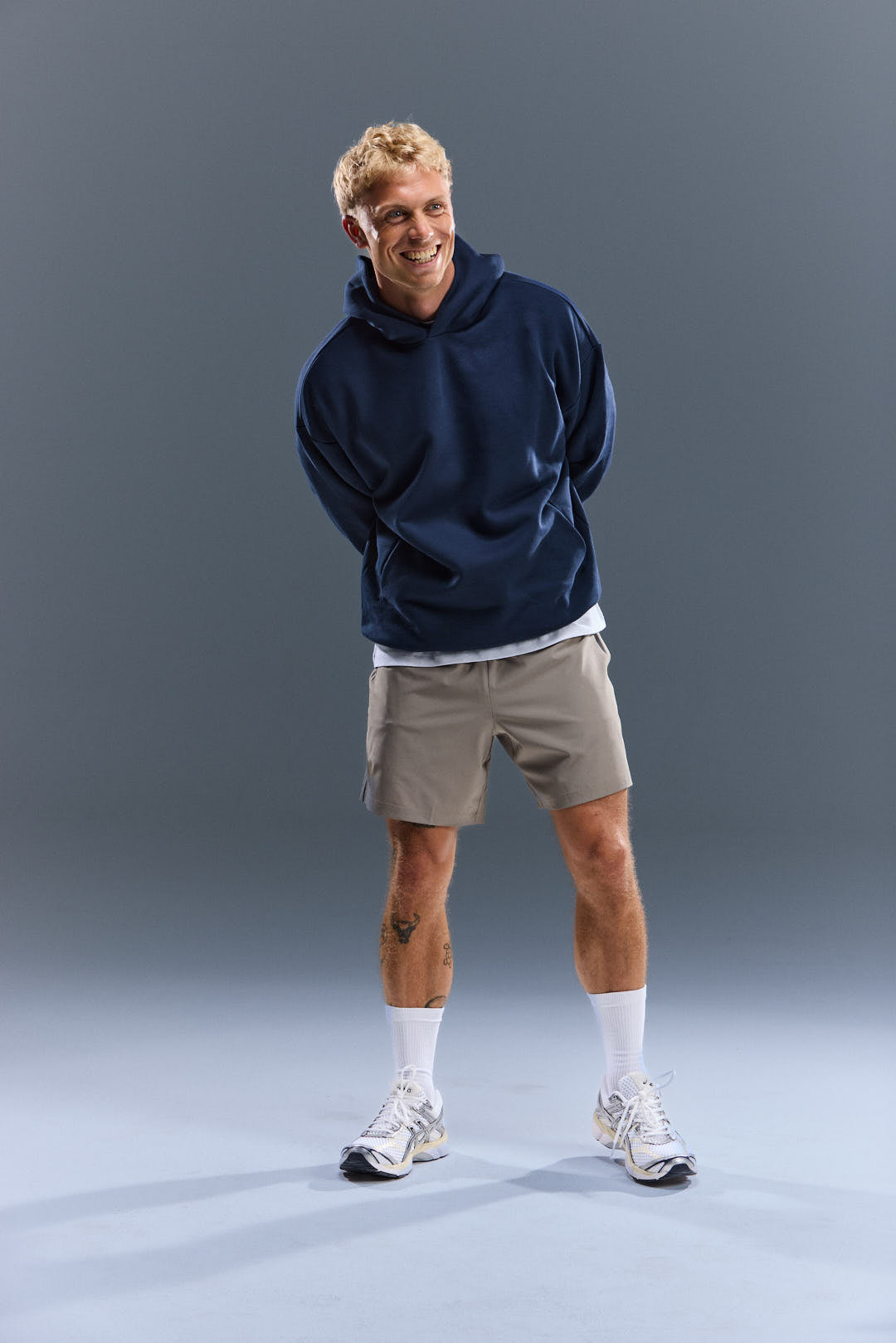 MEN'S RESET HOODIE - TOASTED NAVY