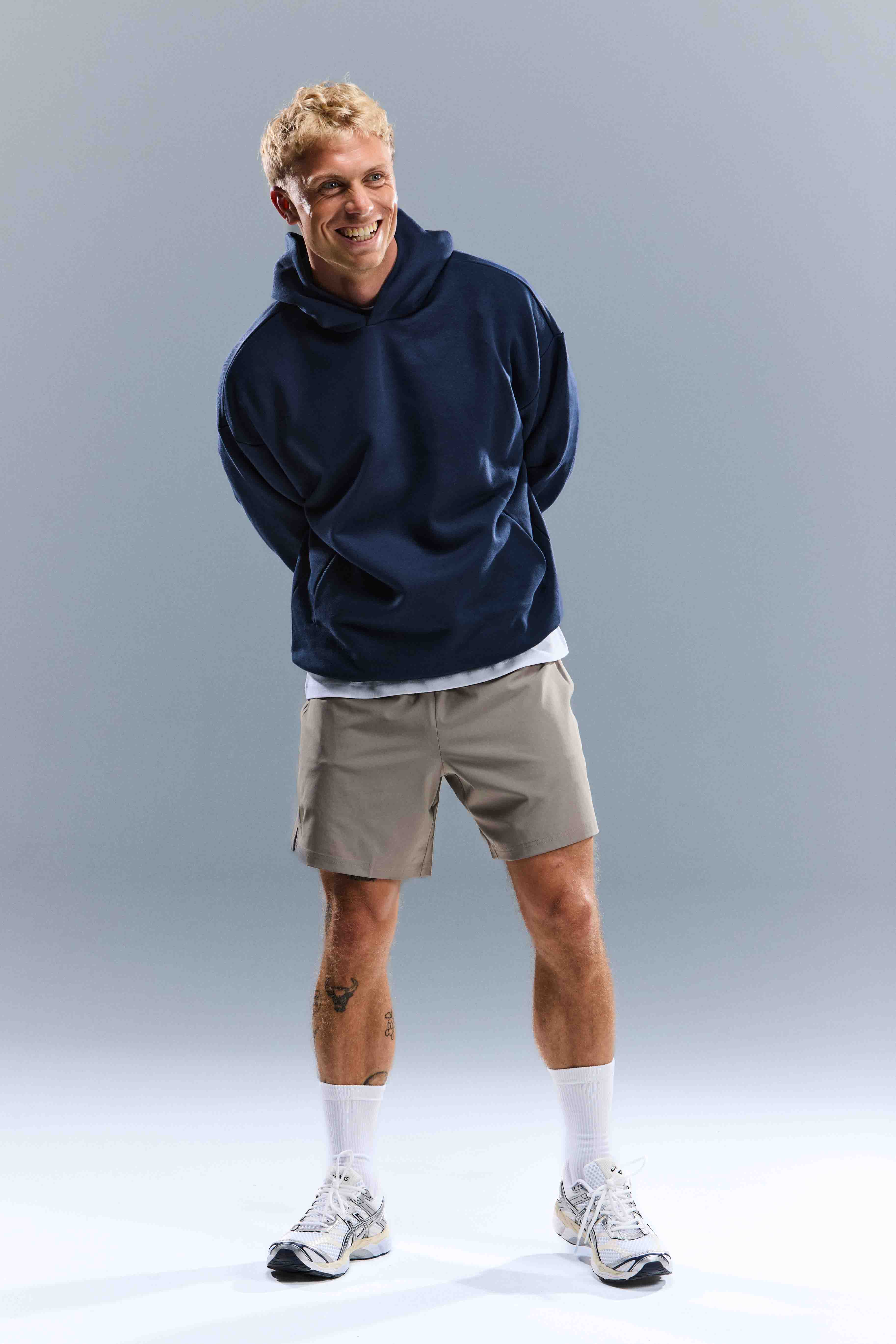 MEN'S RESET HOODIE - TOASTED NAVY