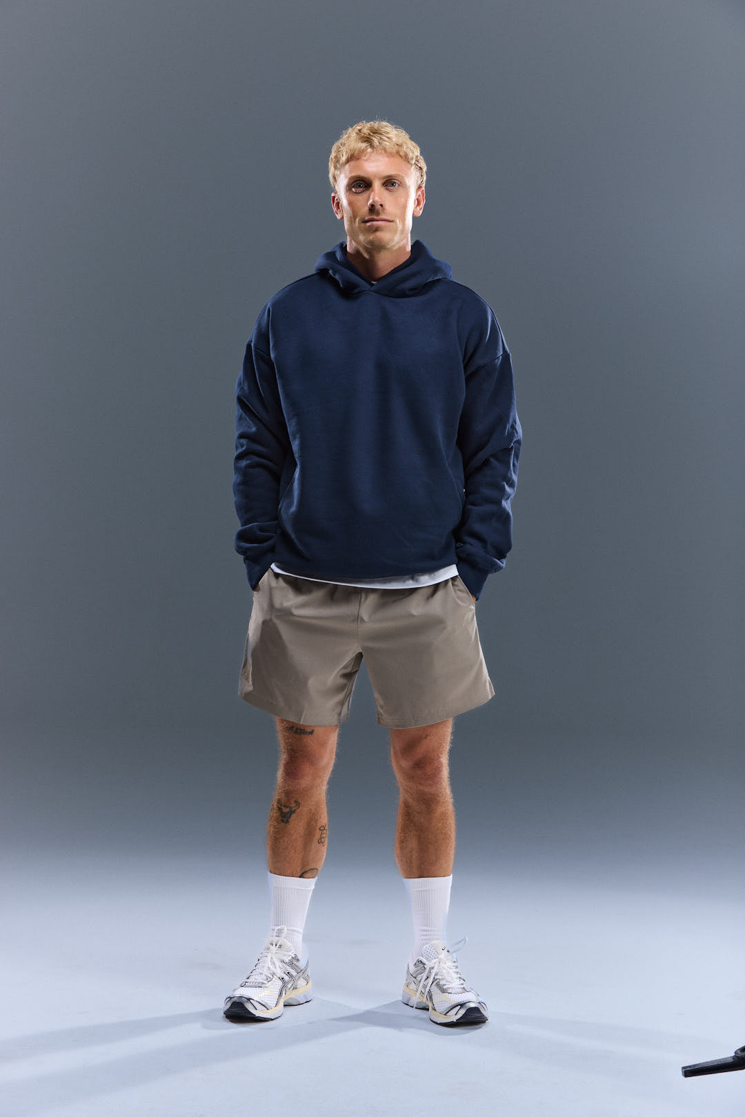 MEN'S RESET HOODIE - TOASTED NAVY