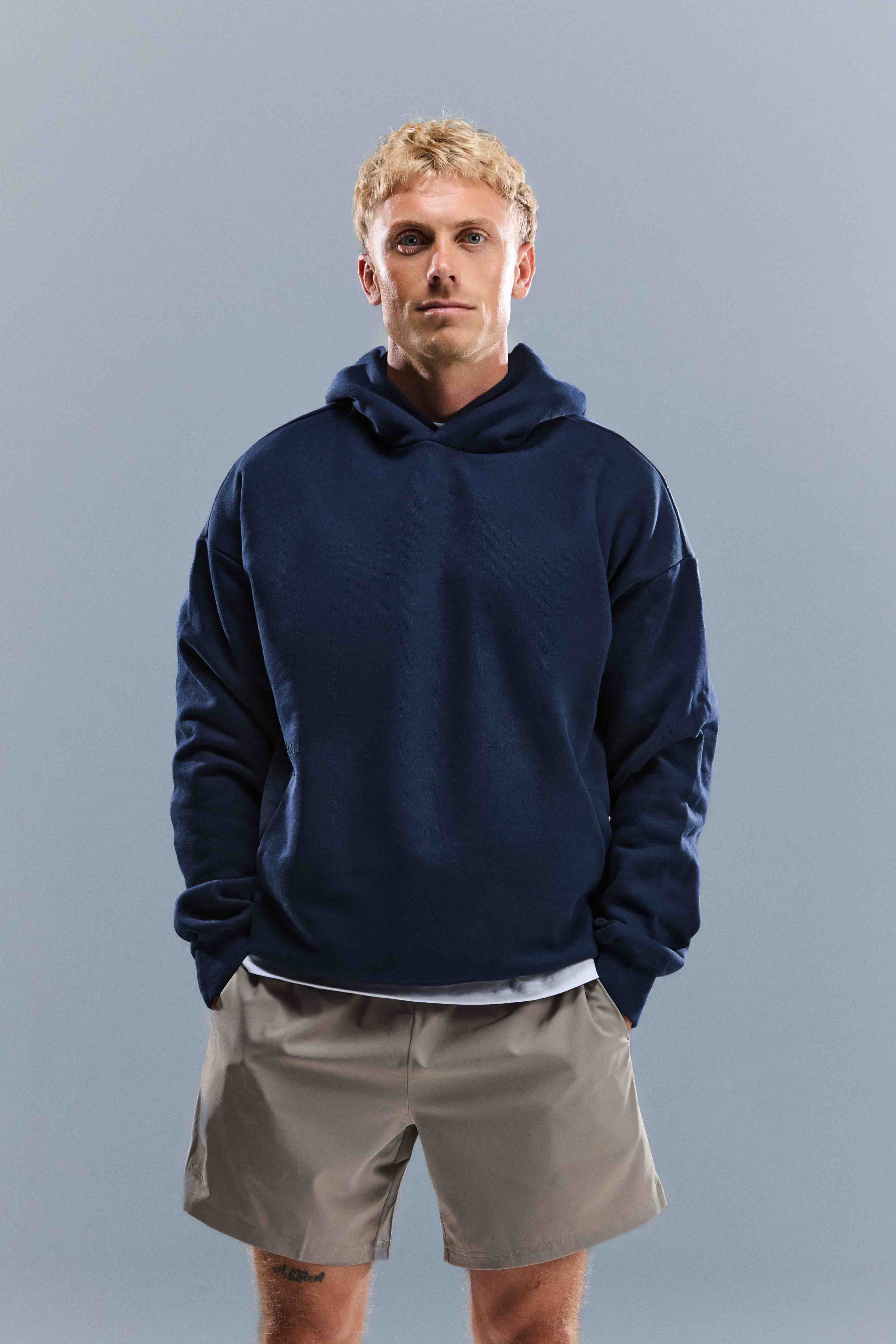 MEN'S RESET HOODIE - TOASTED NAVY