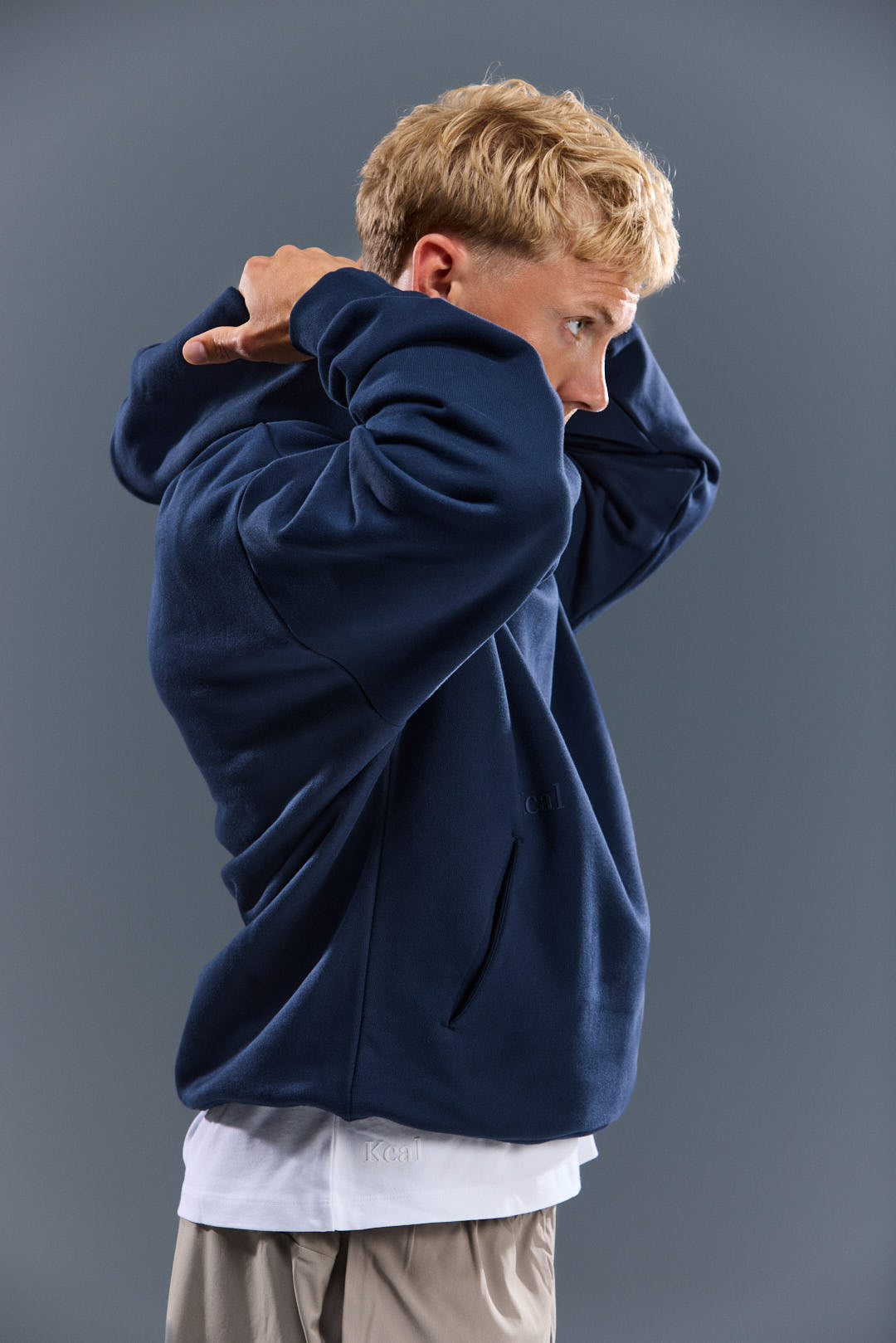 MEN'S RESET HOODIE - TOASTED NAVY