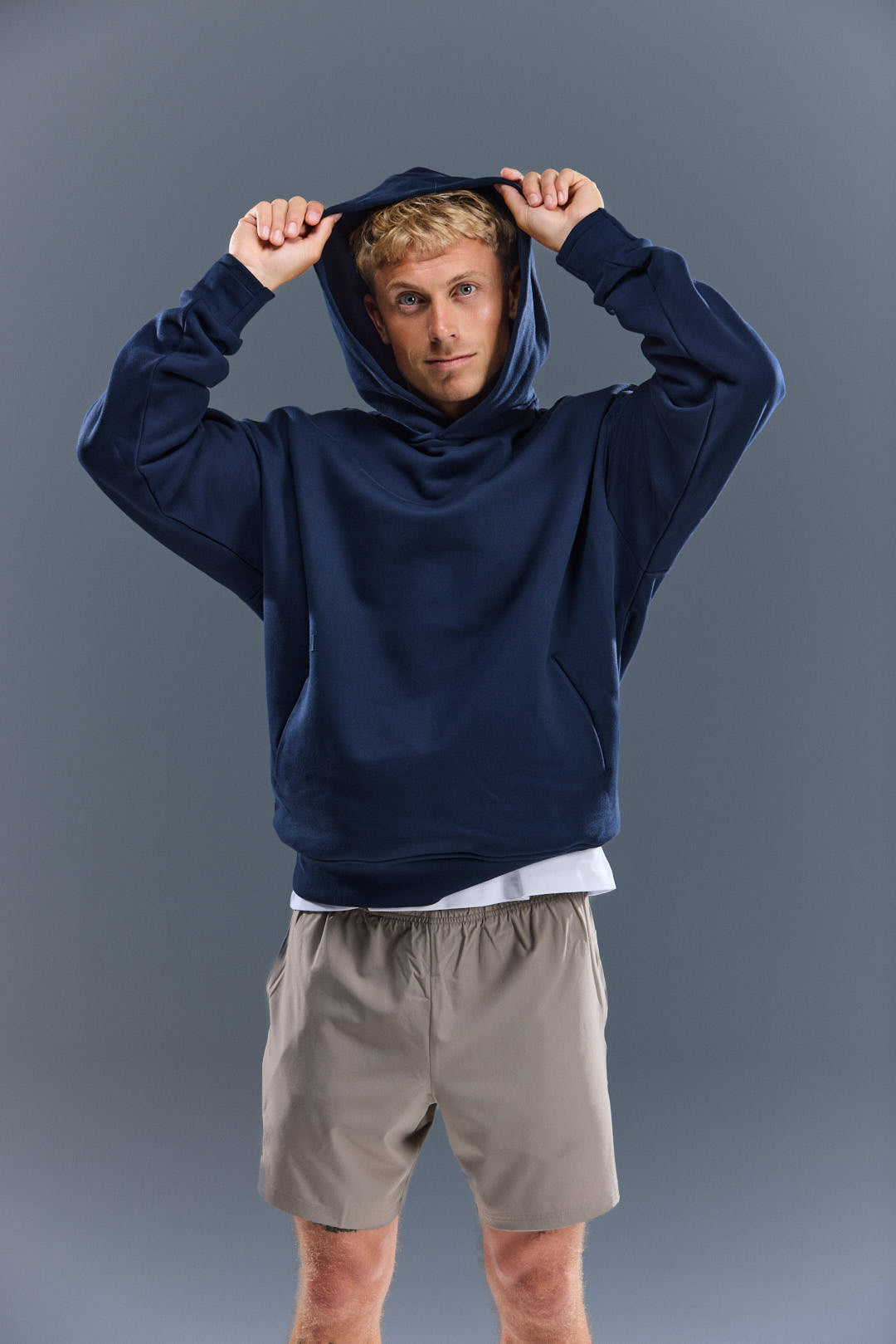 MEN'S RESET HOODIE - TOASTED NAVY