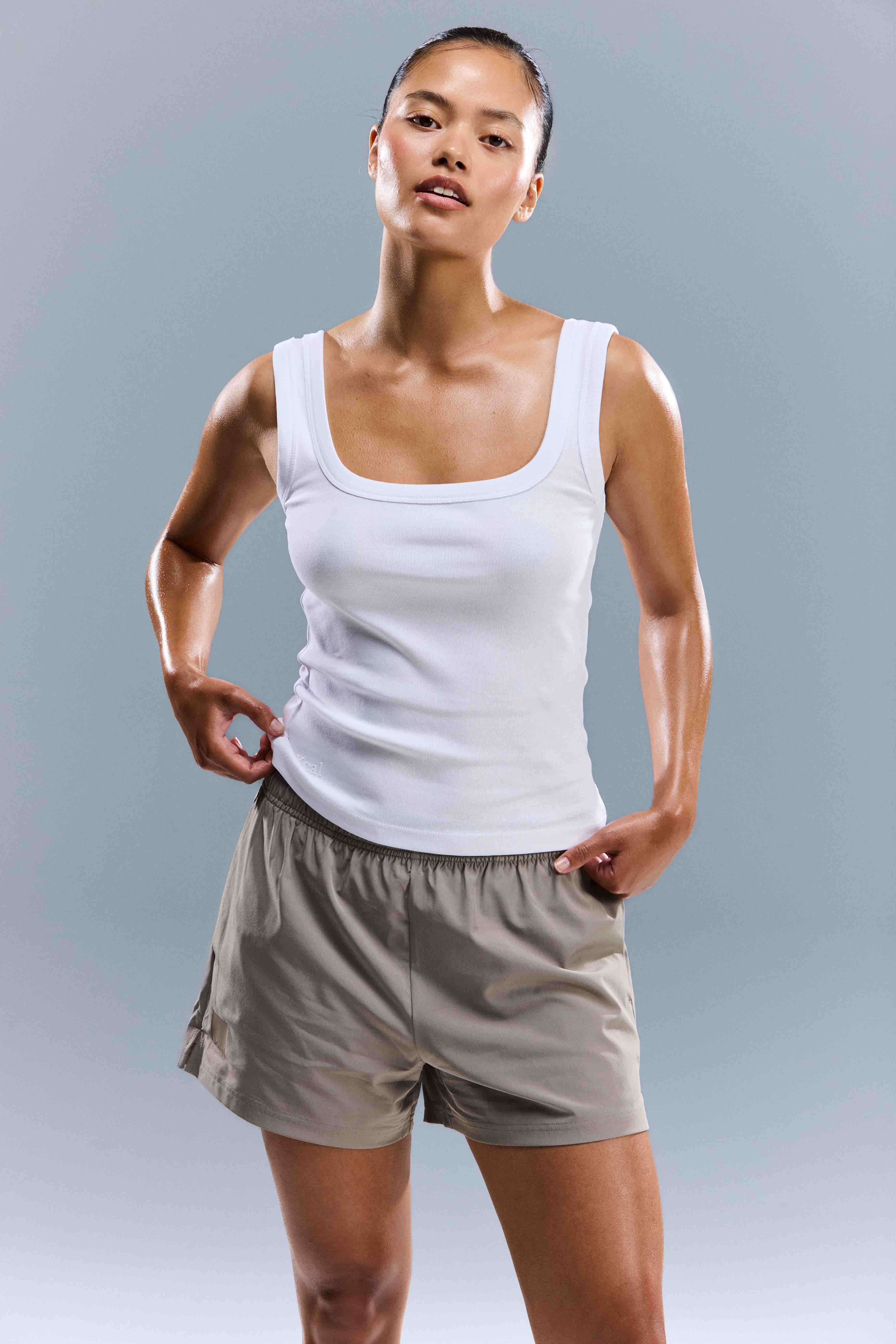 WOMEN'S RESET TANK - SALTED WHITE