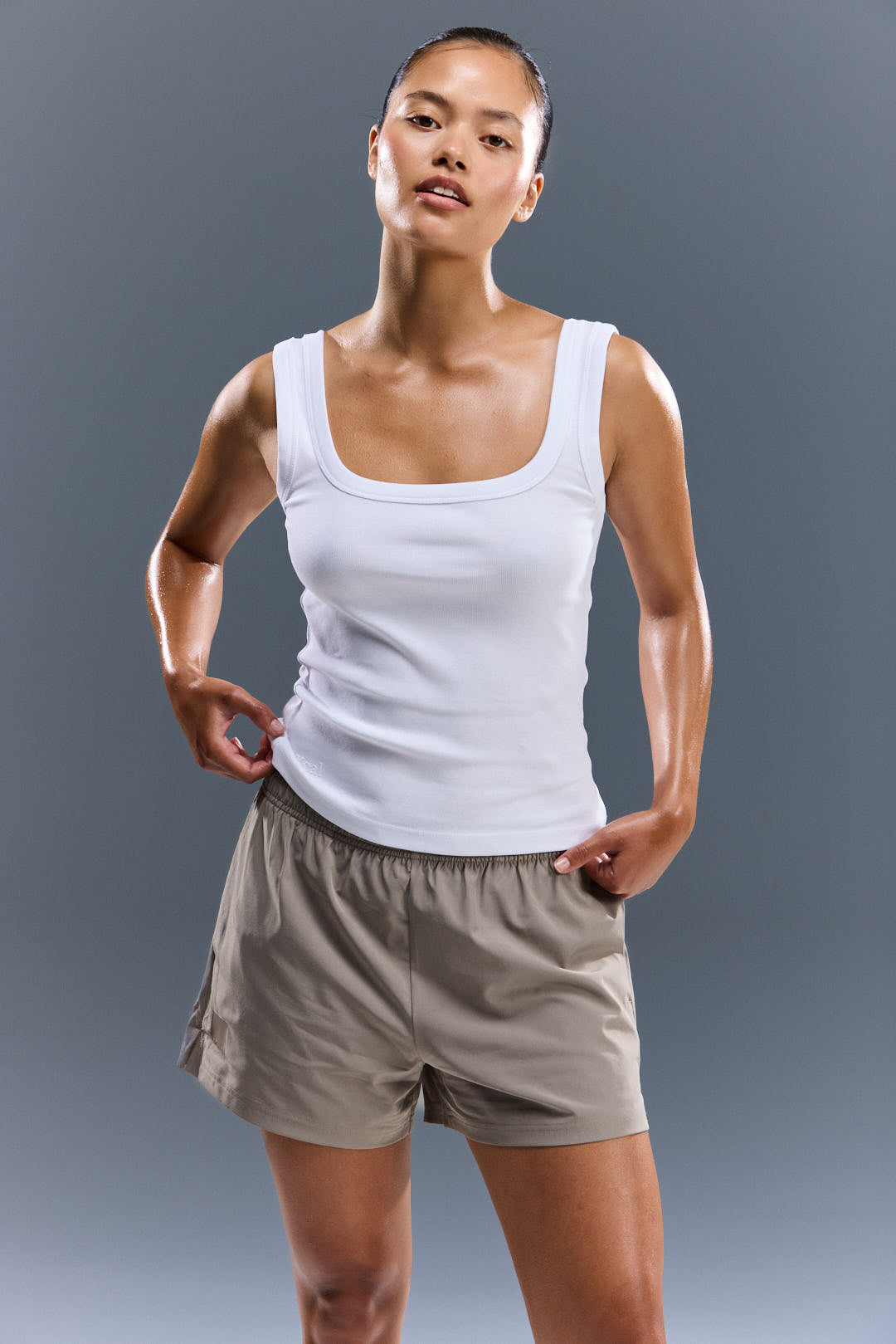 WOMEN'S RESET TANK - SALTED WHITE