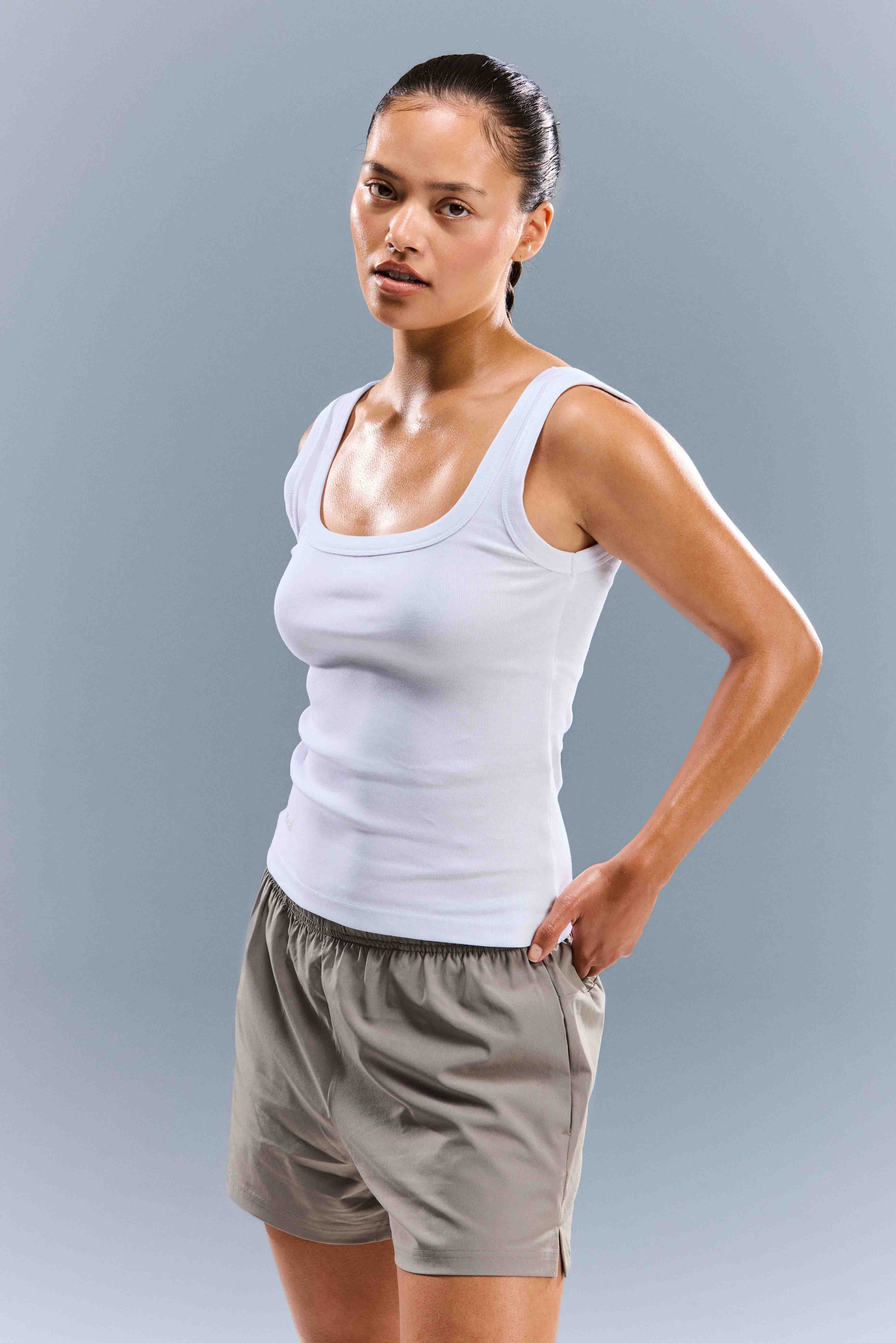 WOMEN'S RESET TANK - SALTED WHITE