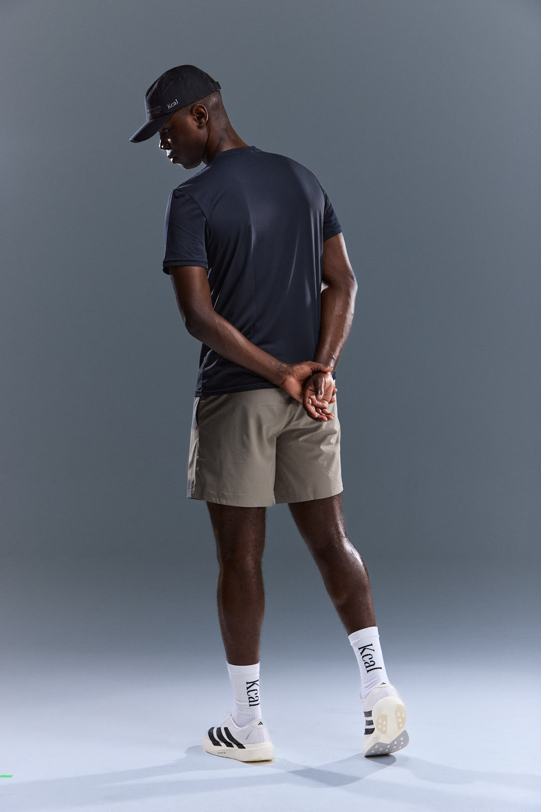 MEN'S MOTION TEE - BURNT BLACK