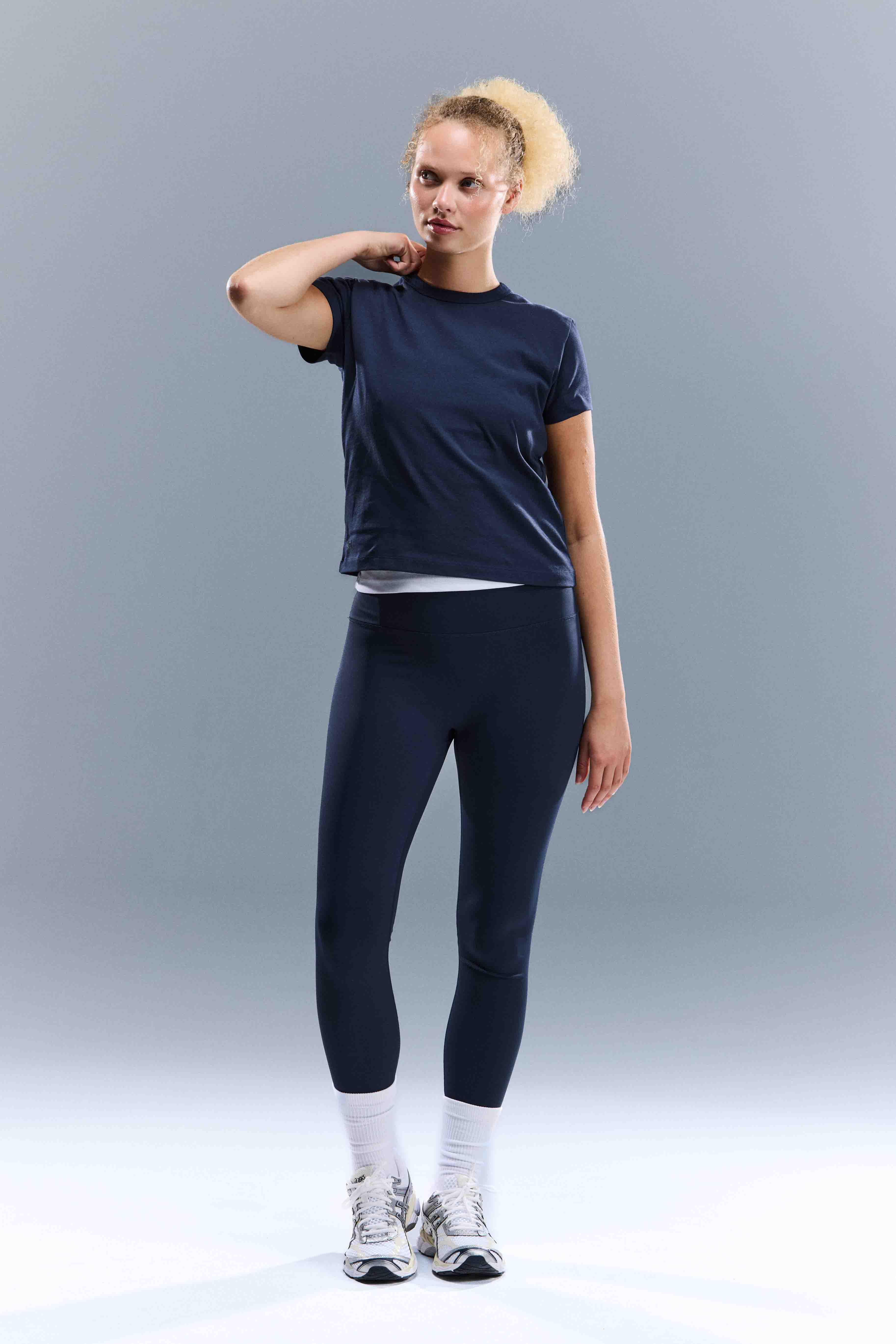 WOMEN'S RESET TEE - TOASTED NAVY