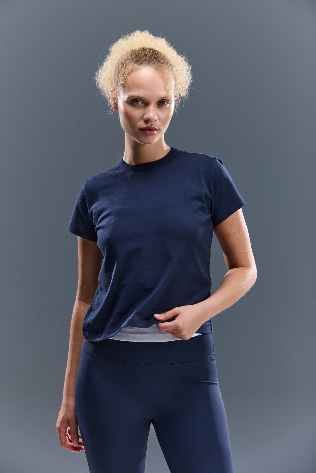 WOMEN'S RESET TEE - TOASTED NAVY