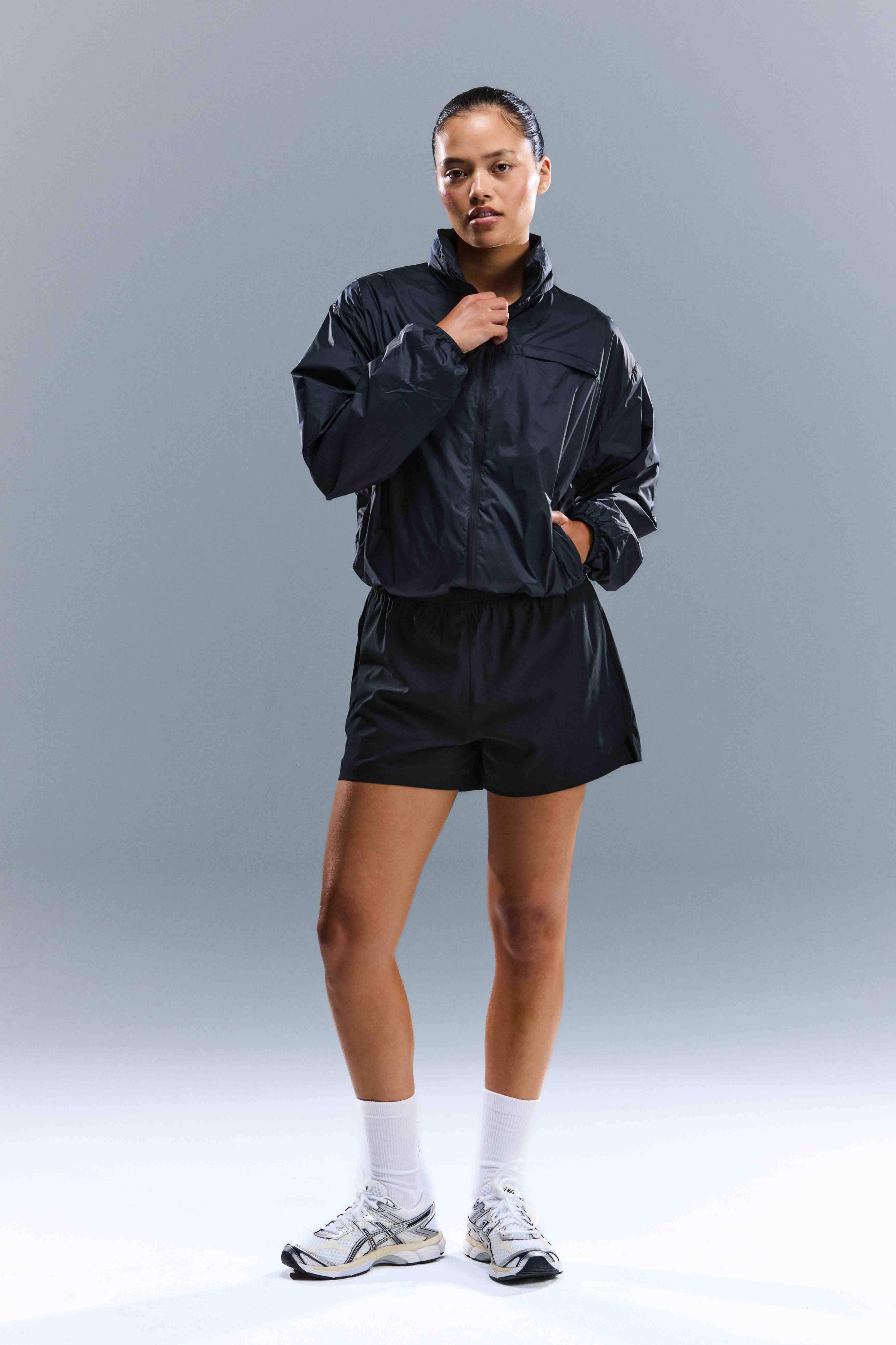 WOMEN'S MOTION JACKET - BURNT BLACK