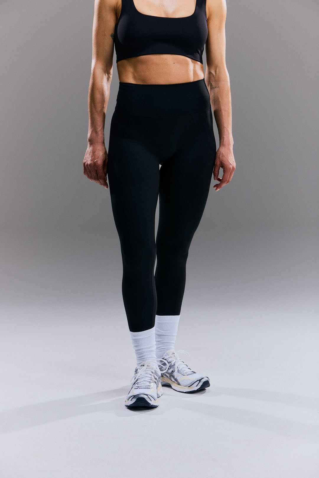 WOMEN'S CORE TIGHTS - BURNT BLACK