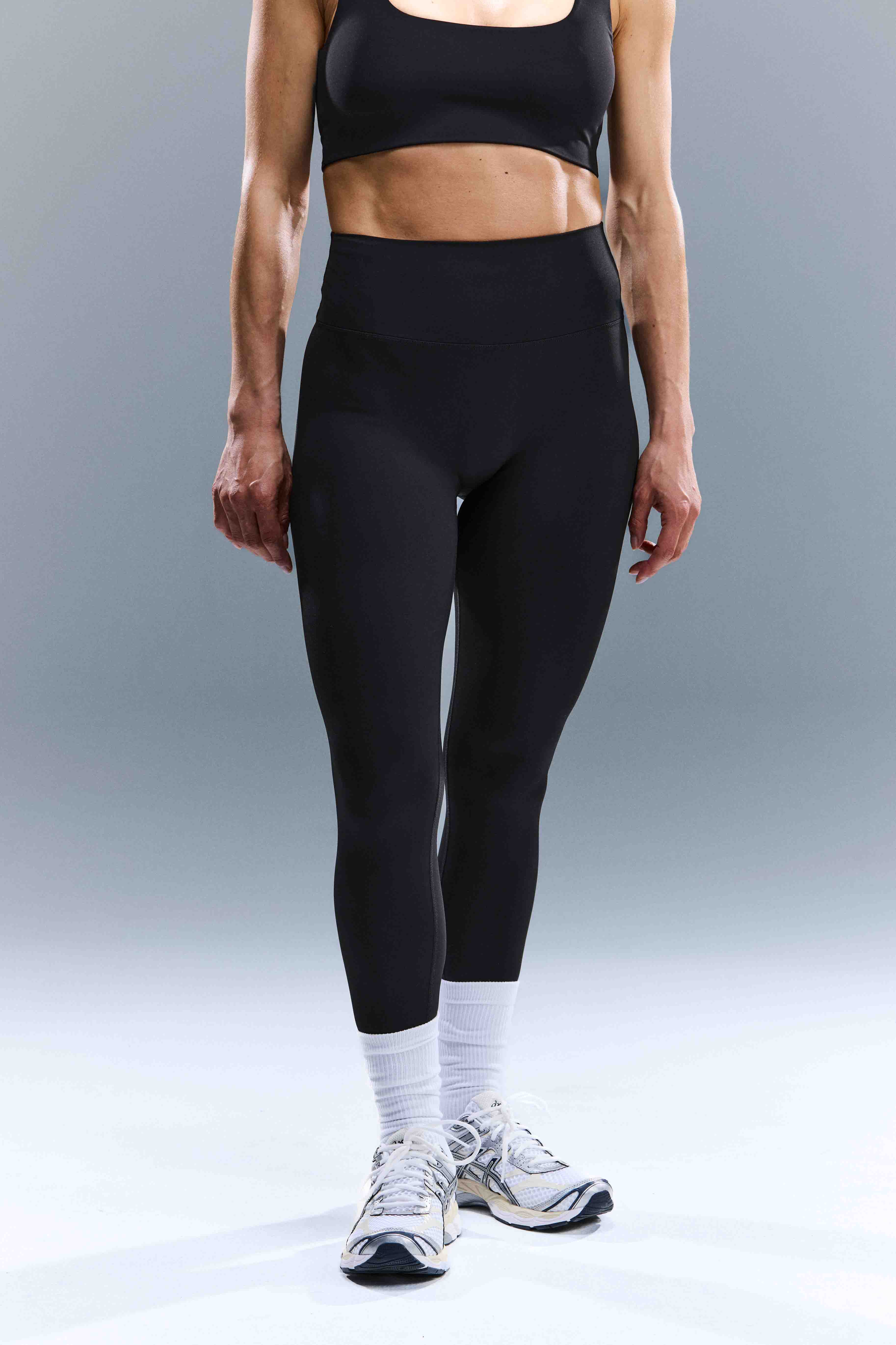 WOMEN'S CORE TIGHTS - BURNT BLACK