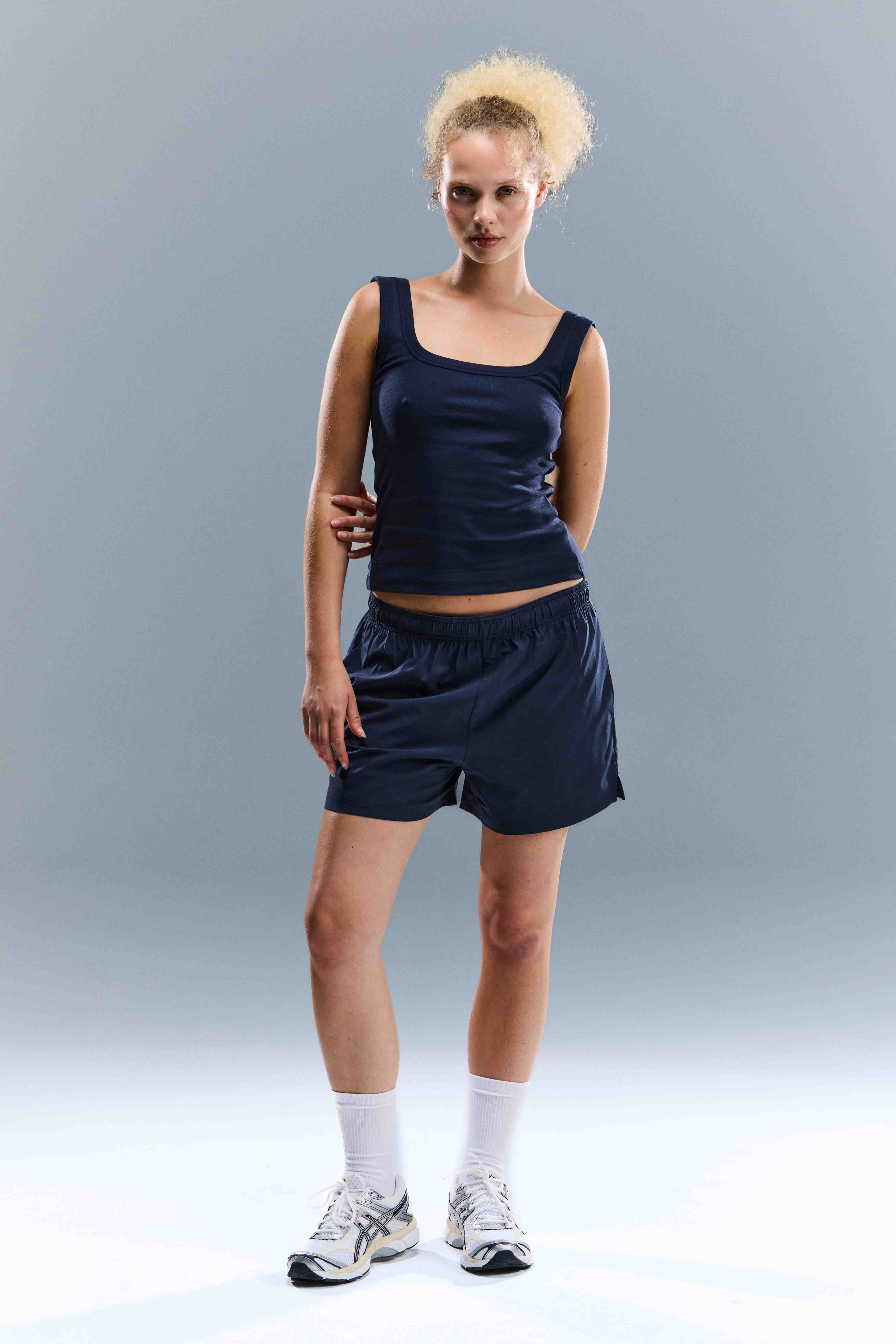WOMEN'S RESET TANK - TOASTED NAVY