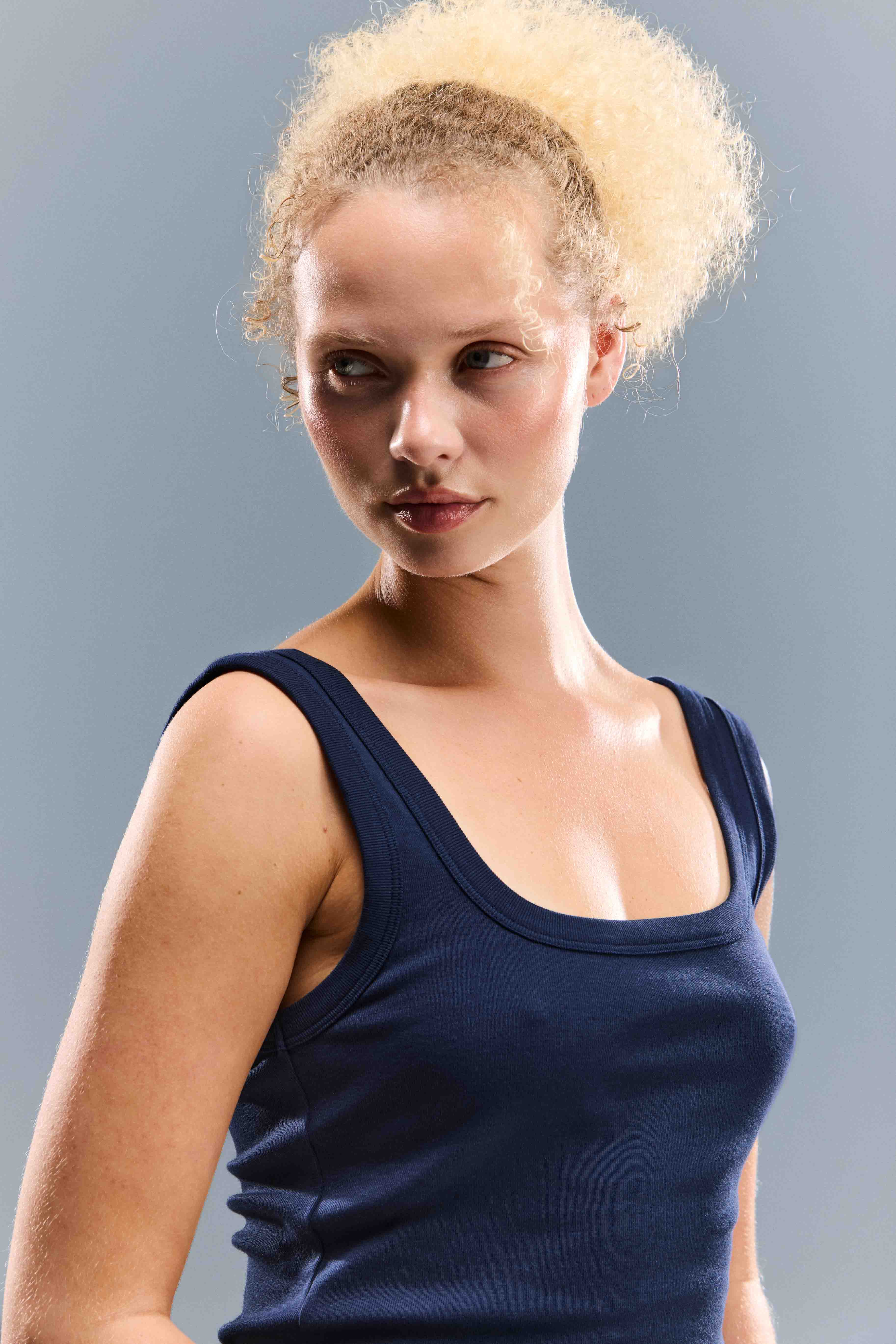 WOMEN'S RESET TANK - TOASTED NAVY