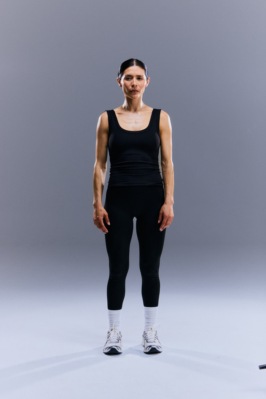 WOMEN'S CORE TANK - BURNT BLACK