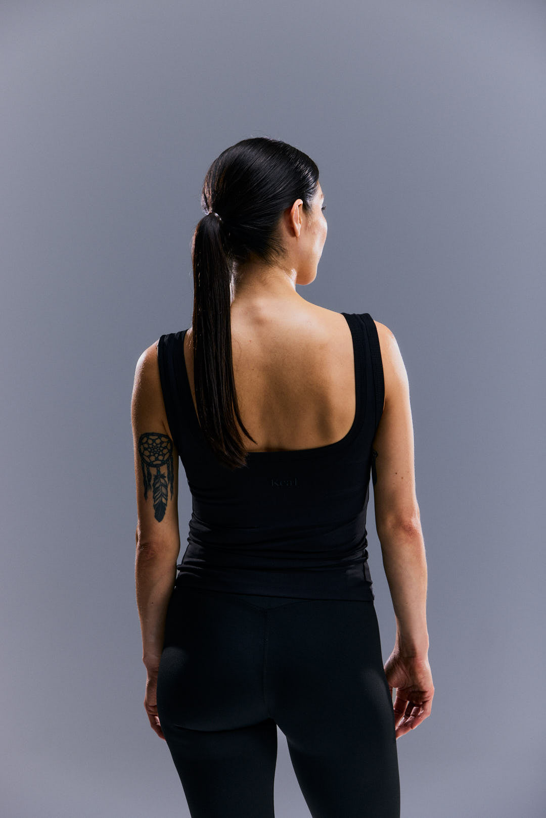WOMEN'S CORE TANK - BURNT BLACK