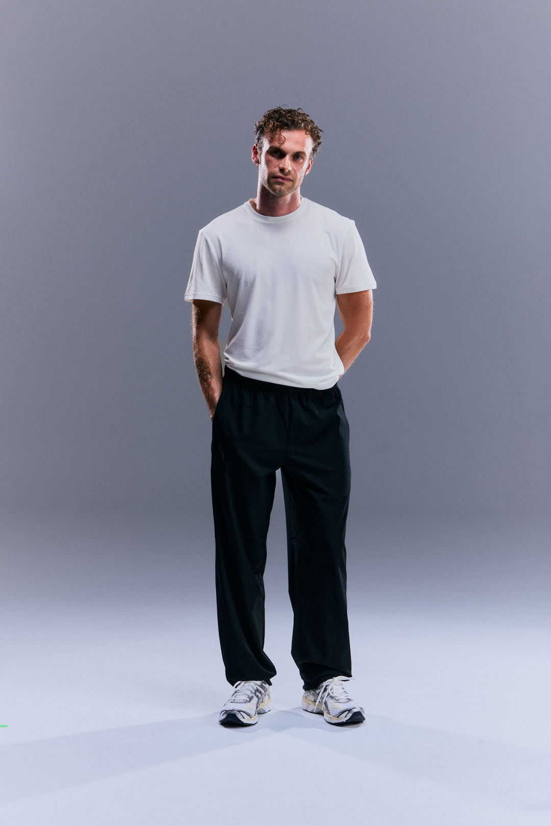 MEN'S MOTION PANTS - BURNT BLACK