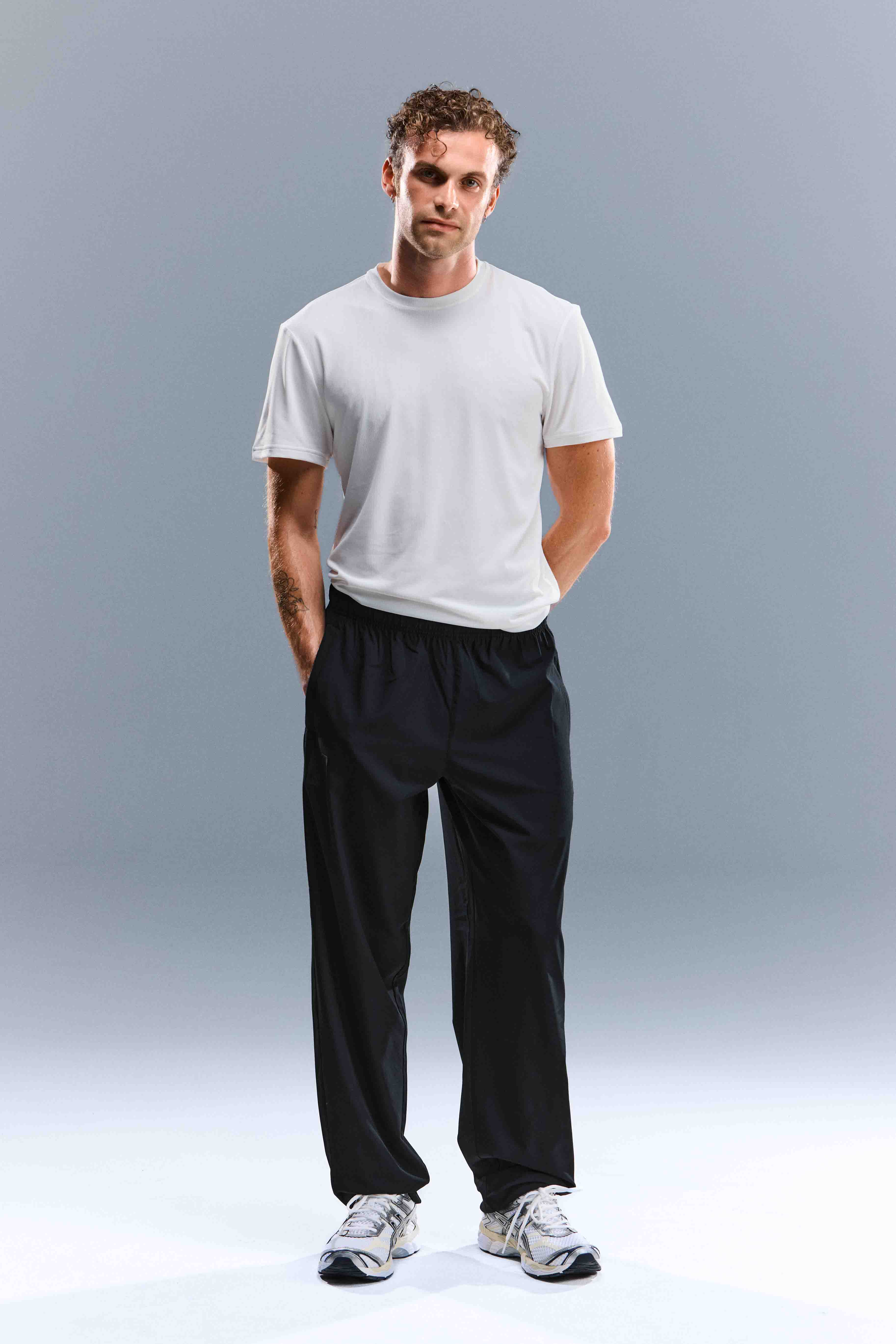 MEN'S MOTION PANTS - BURNT BLACK