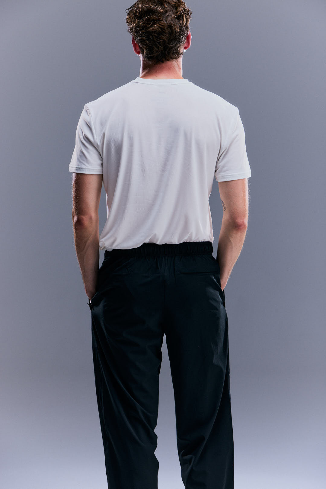 MEN'S MOTION PANTS - BURNT BLACK