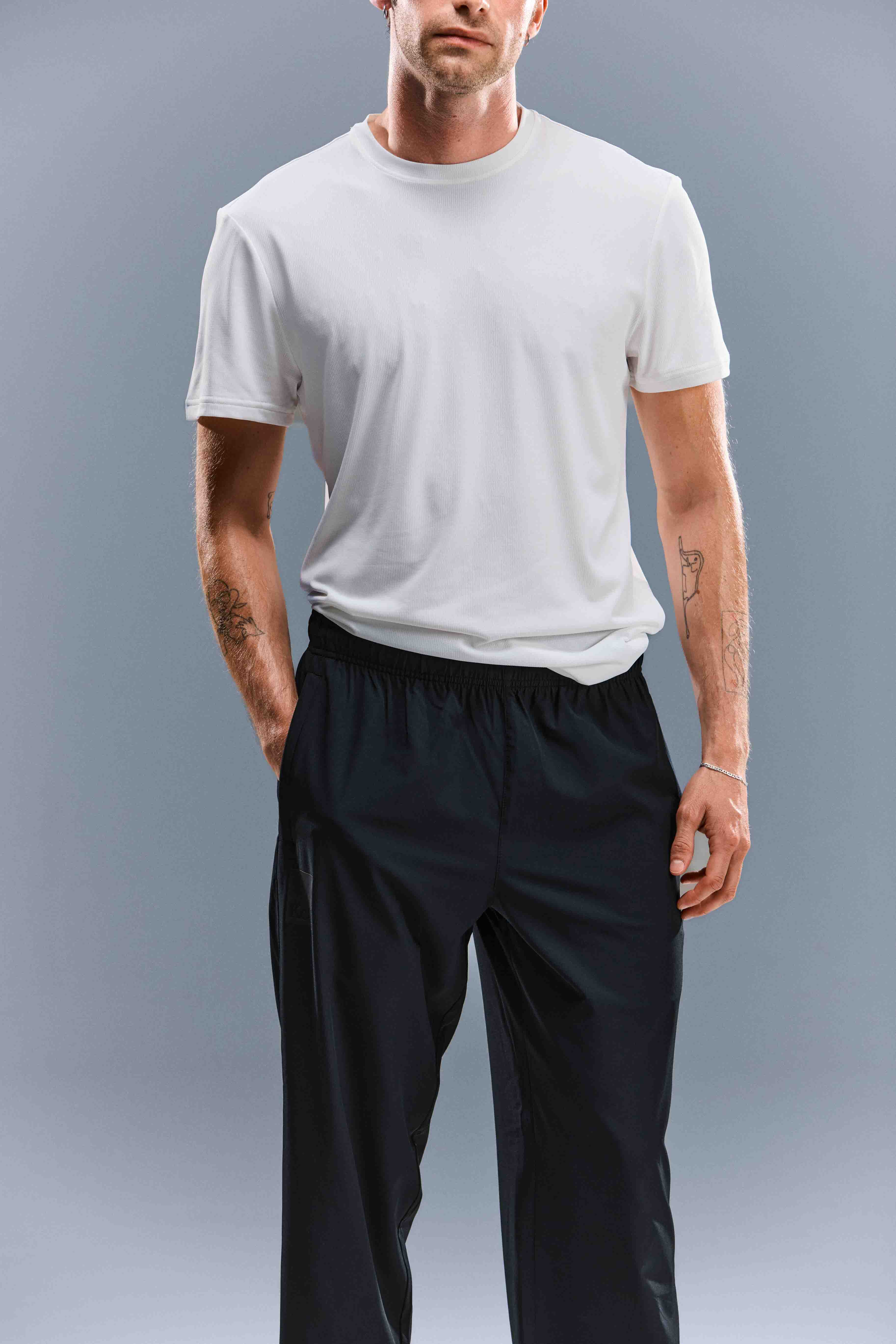 MEN'S MOTION PANTS - BURNT BLACK
