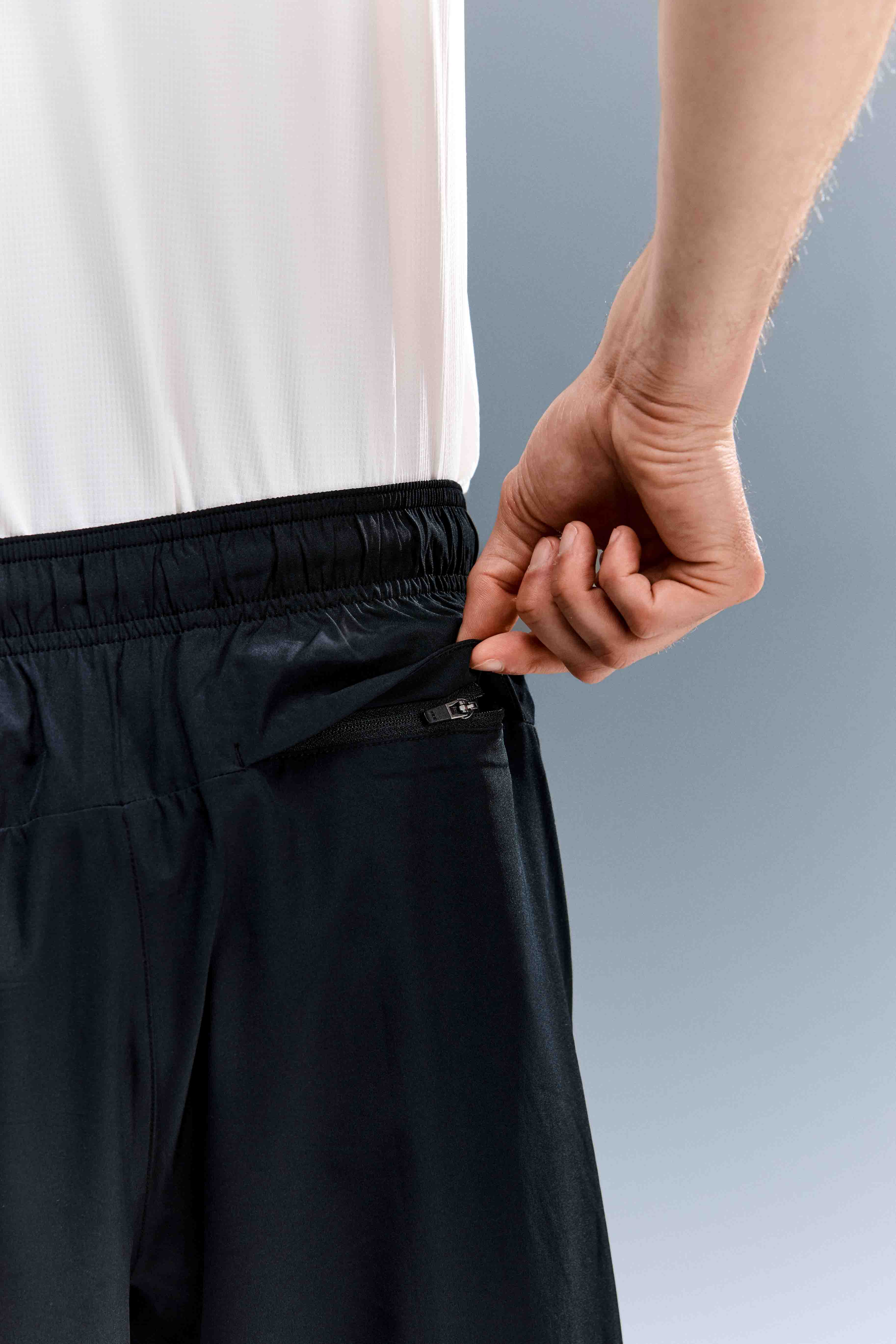 MEN'S MOTION PANTS - BURNT BLACK