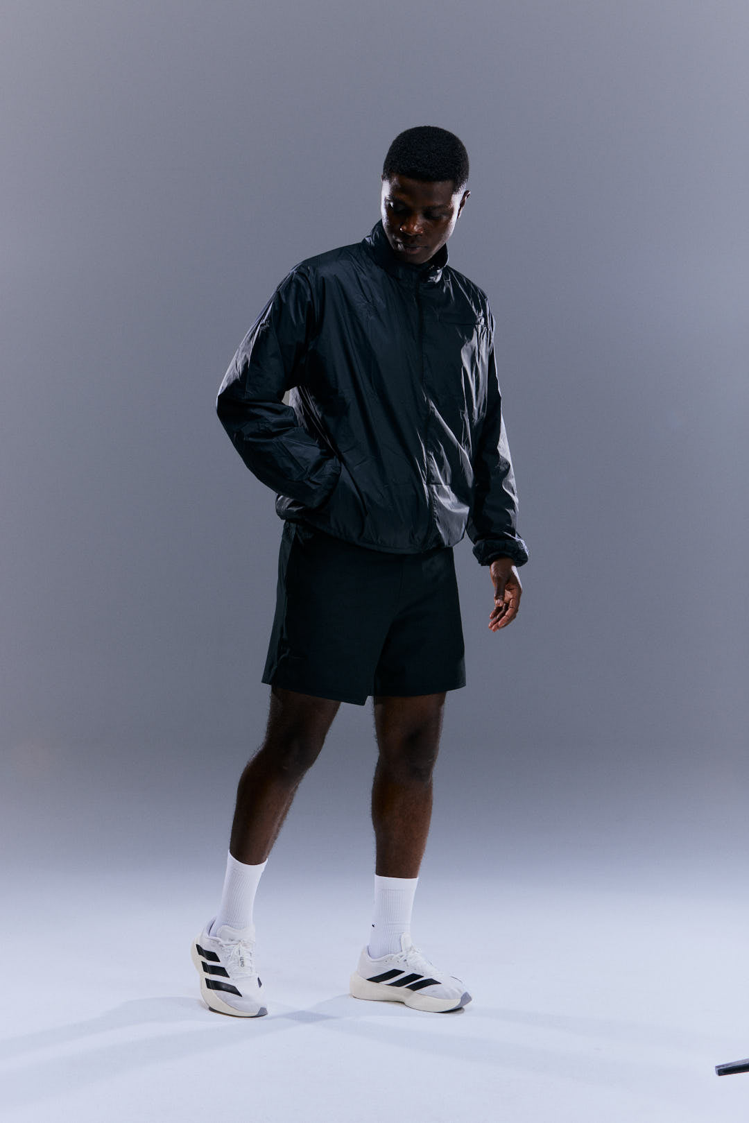 MEN'S MOTION JACKET - BURNT BLACK