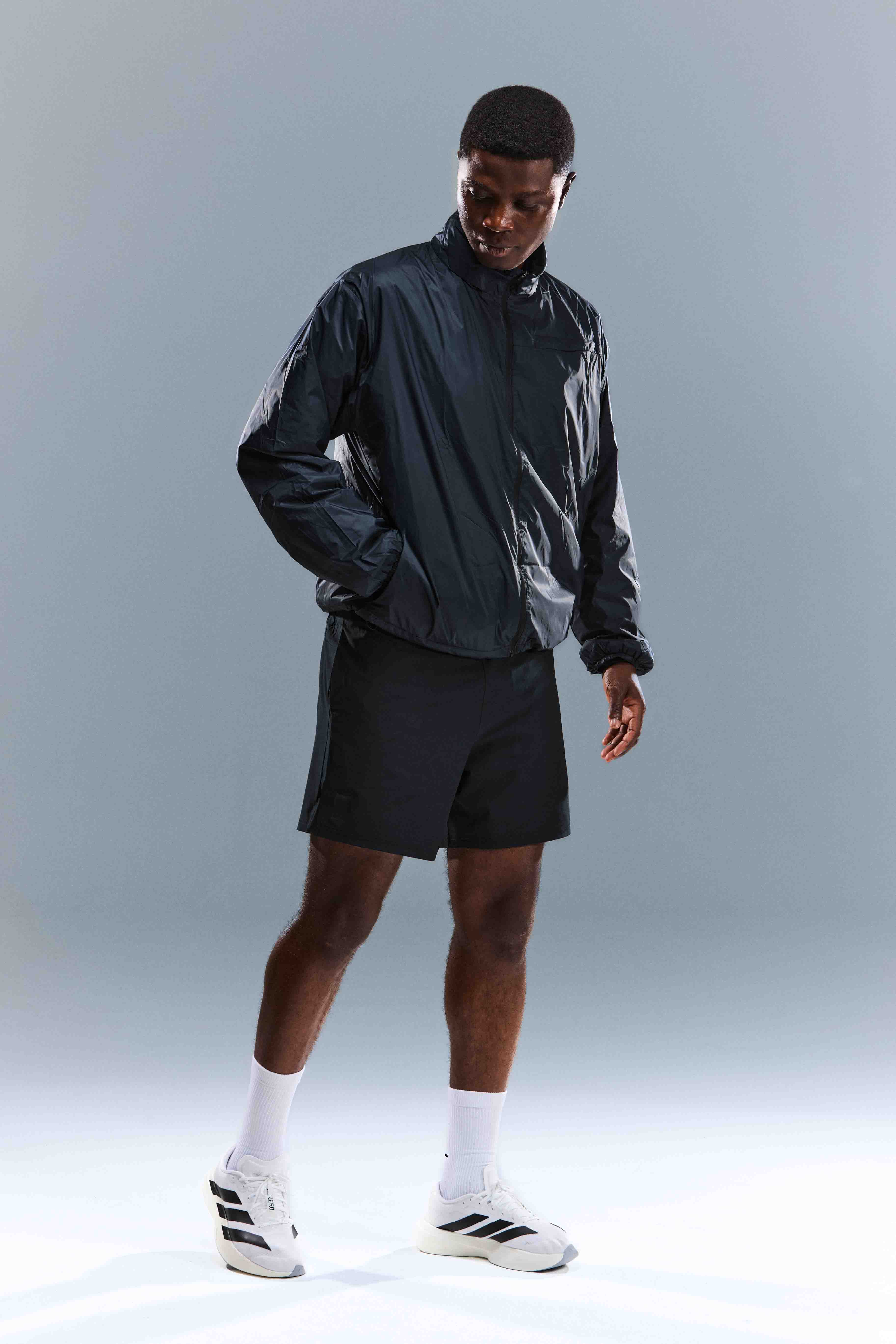MEN'S MOTION JACKET - BURNT BLACK