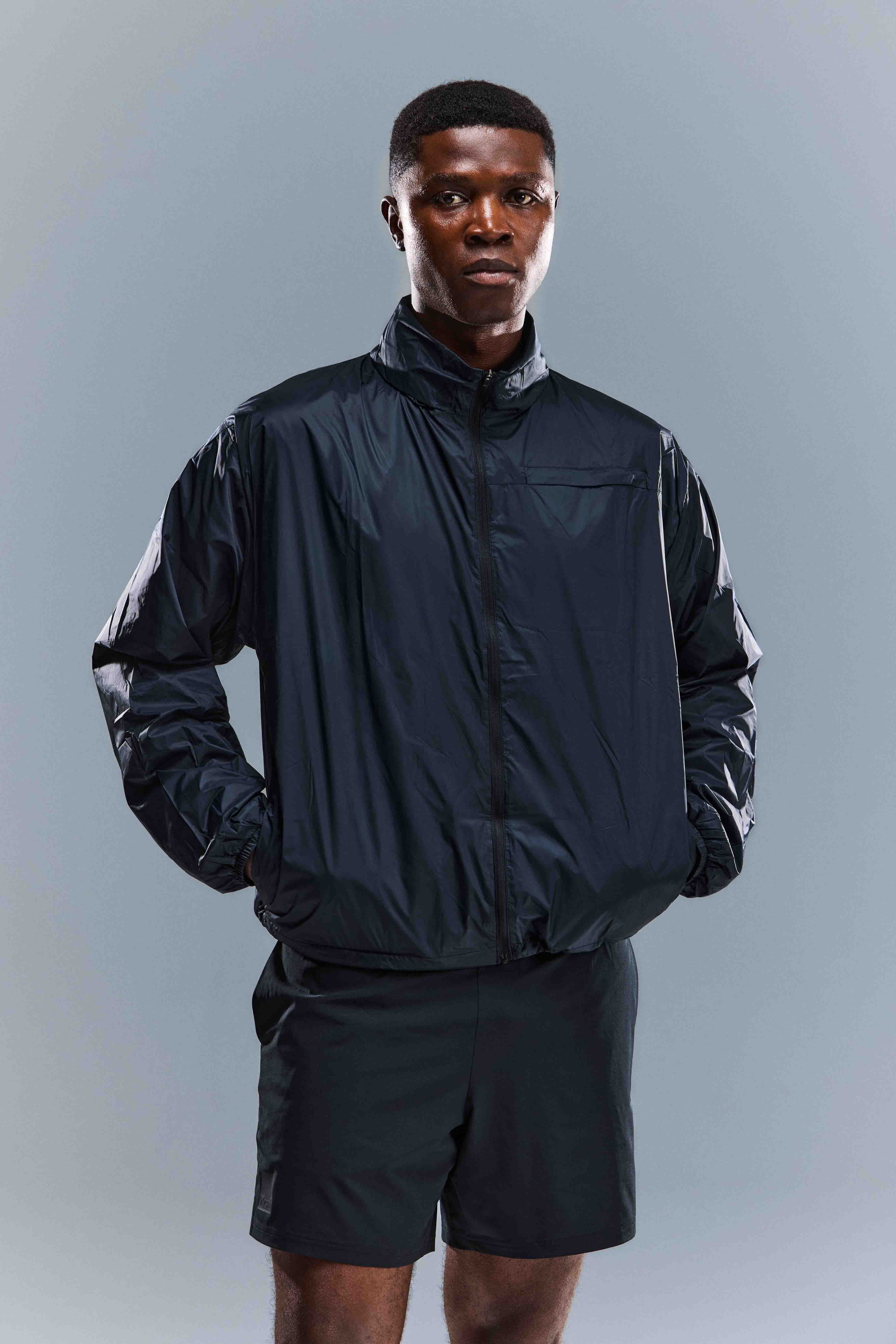 MEN'S MOTION JACKET - BURNT BLACK