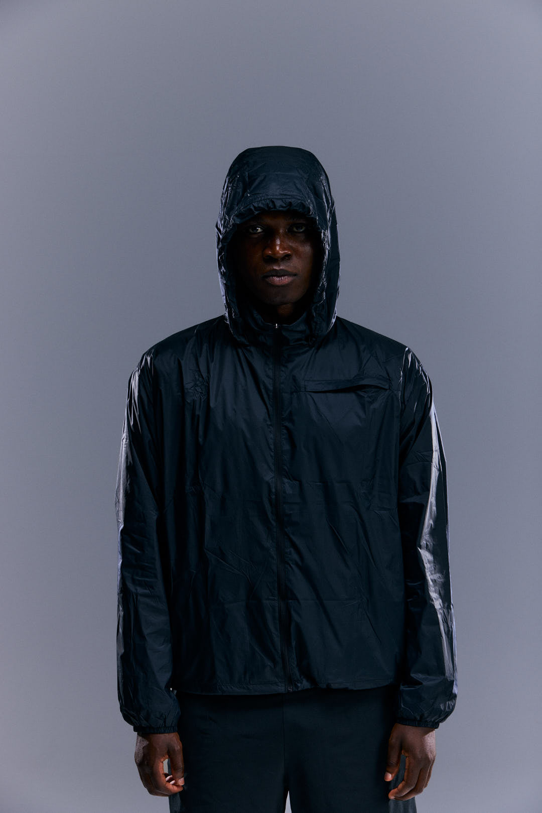 MEN'S MOTION JACKET - BURNT BLACK