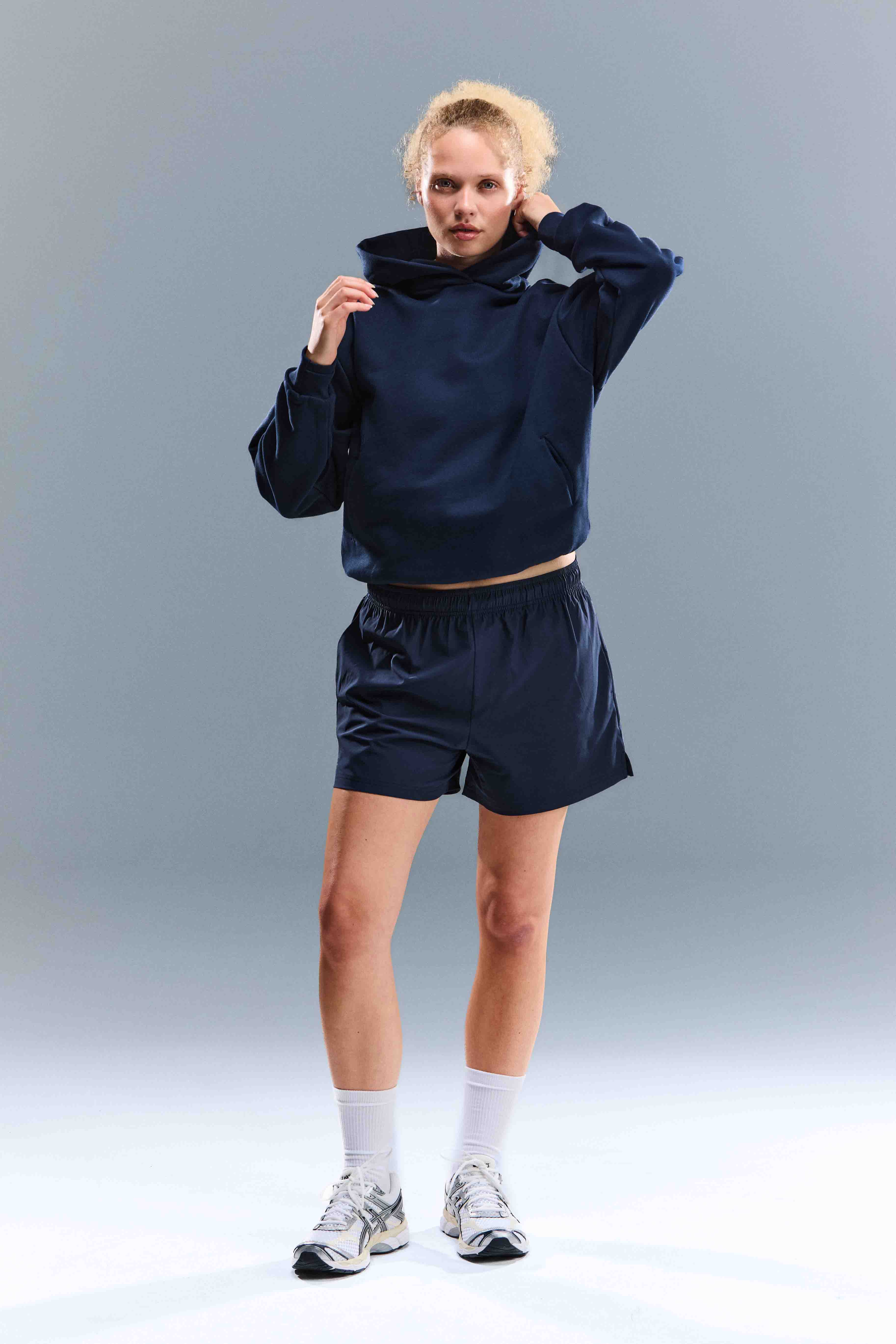WOMEN'S RESET HOODIE - TOASTED NAVY