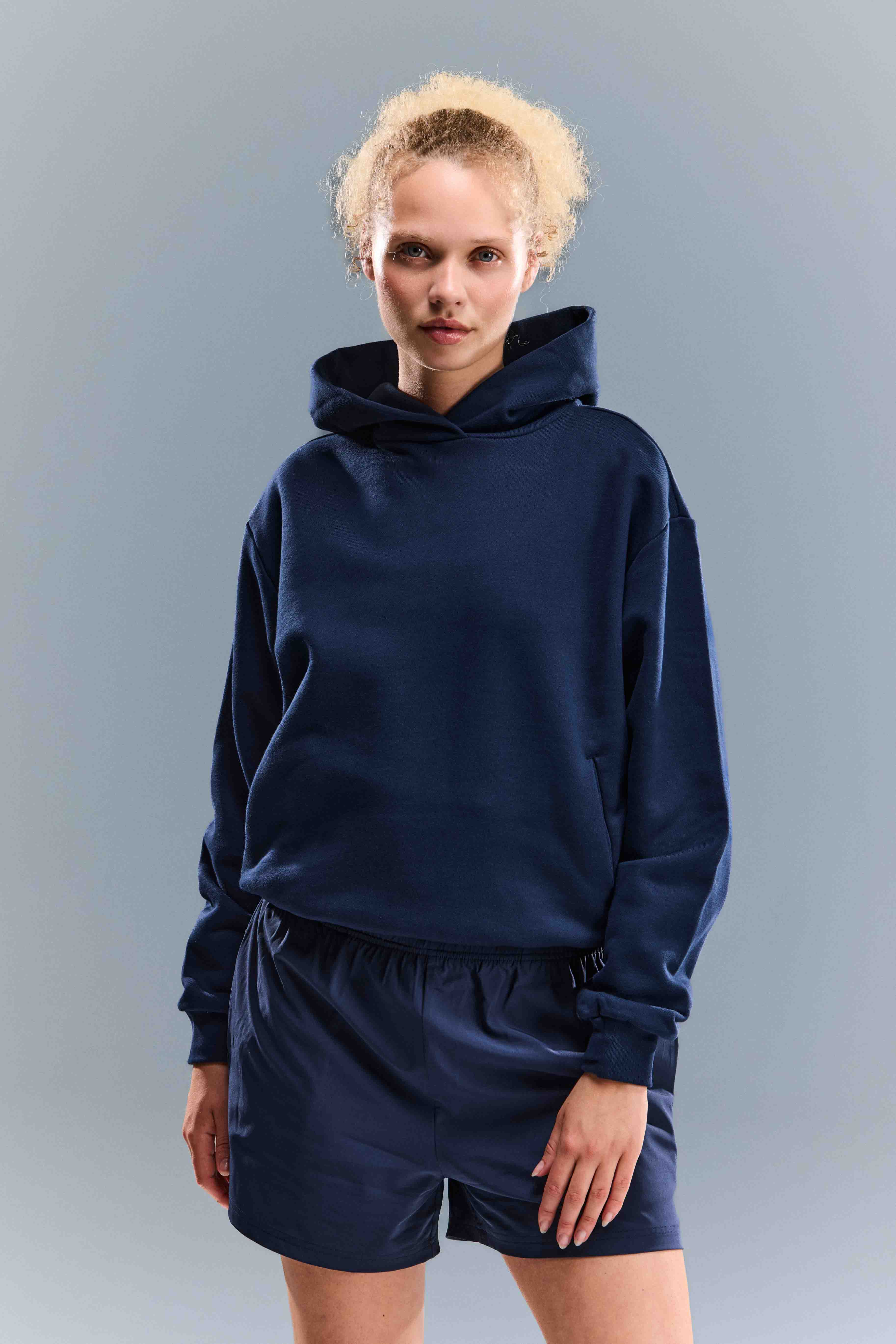 WOMEN'S RESET HOODIE - TOASTED NAVY