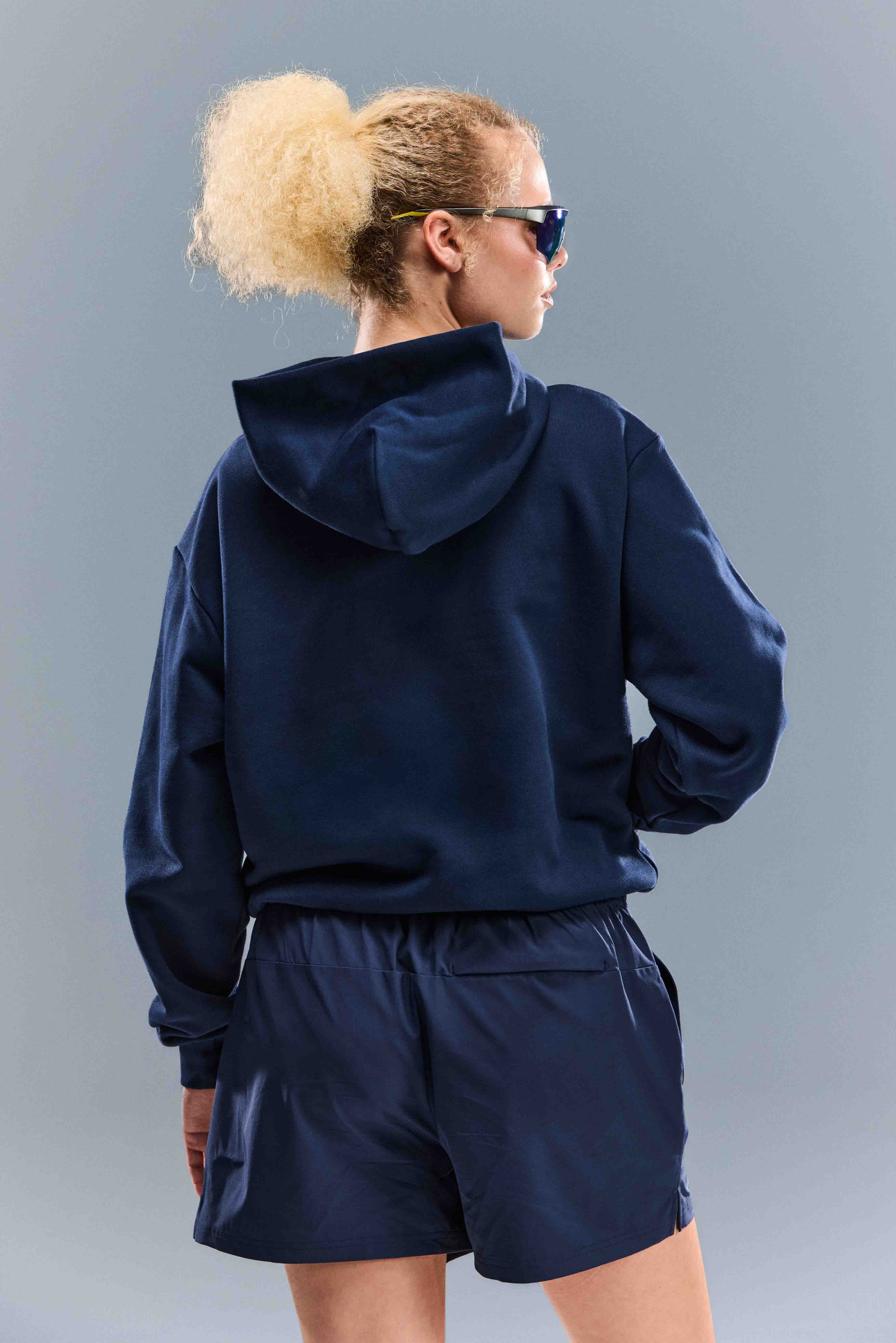 WOMEN'S RESET HOODIE - TOASTED NAVY