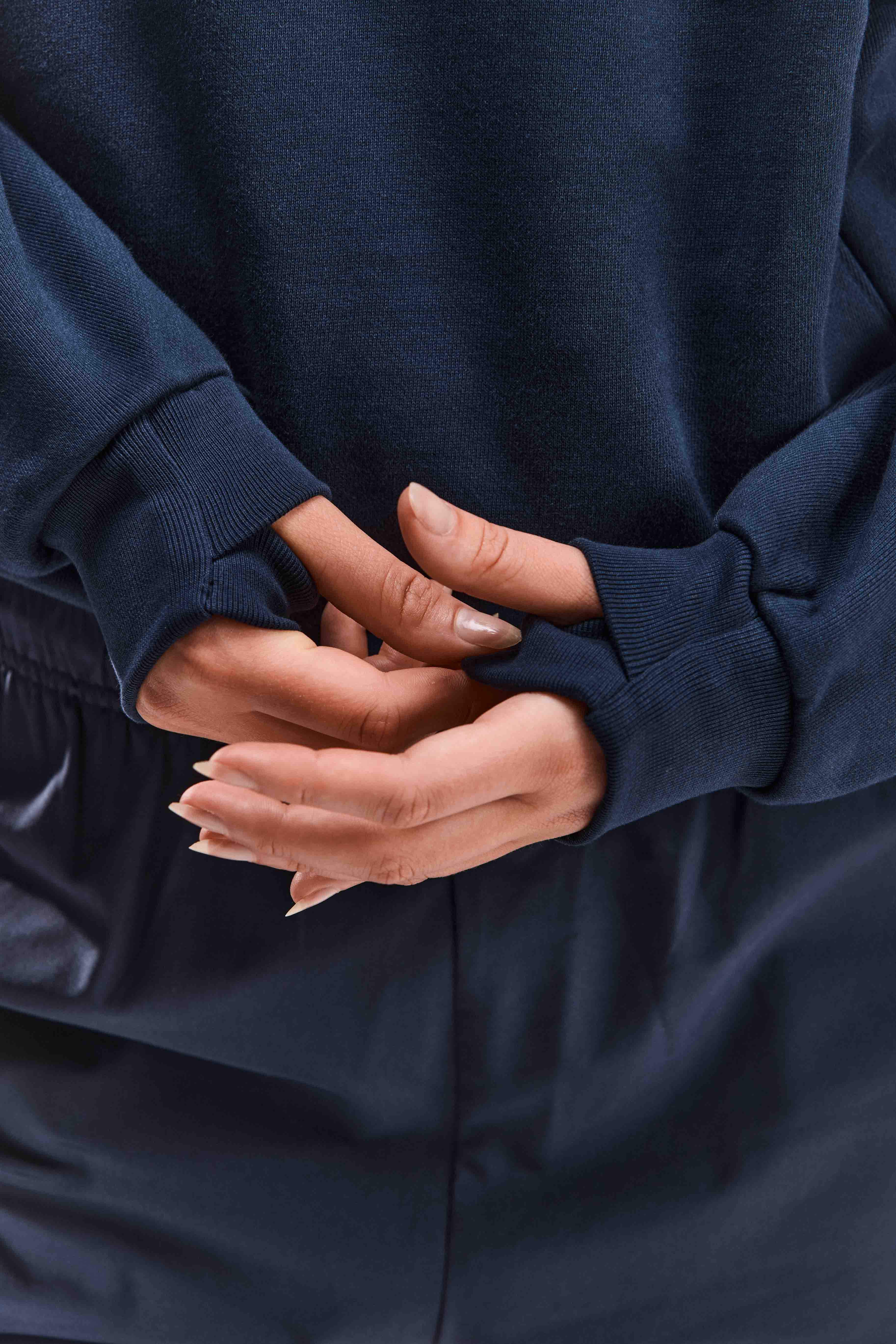 WOMEN'S RESET HOODIE - TOASTED NAVY