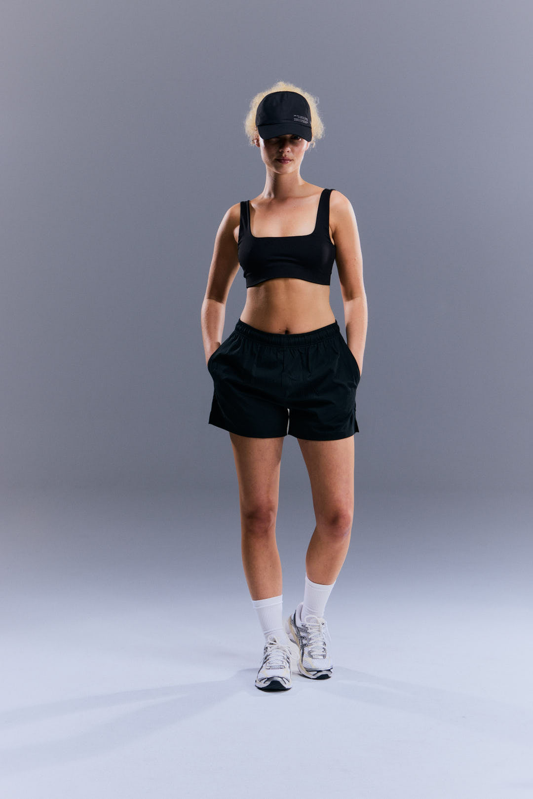 WOMEN'S CORE BRA - BURNT BLACK