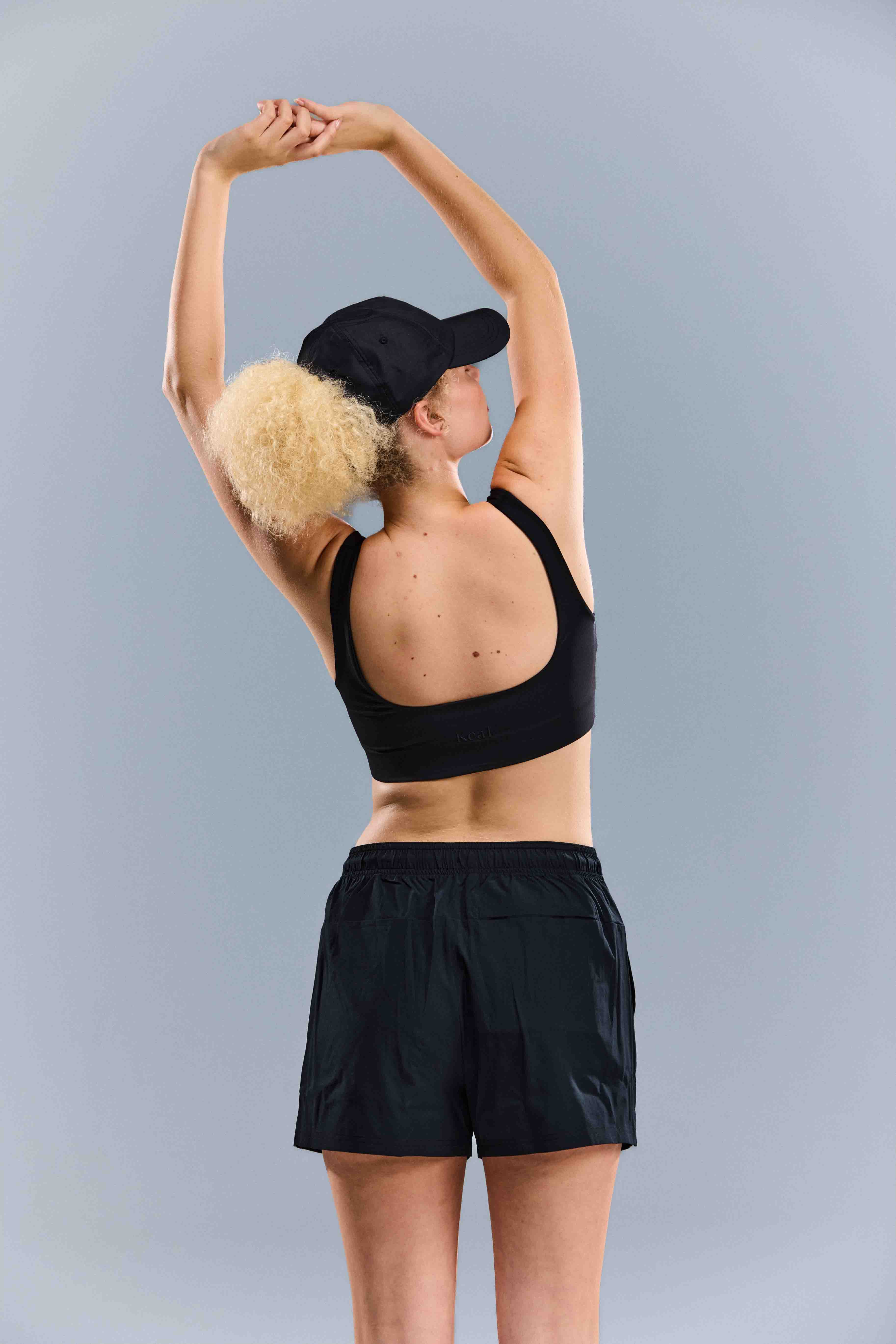 WOMEN'S CORE BRA - BURNT BLACK