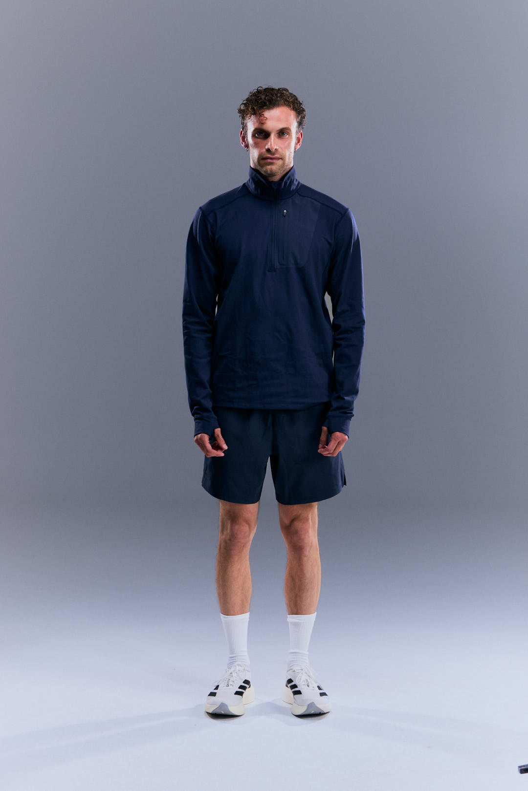 MEN'S CORE LONG SLEEVE - TOASTED NAVY
