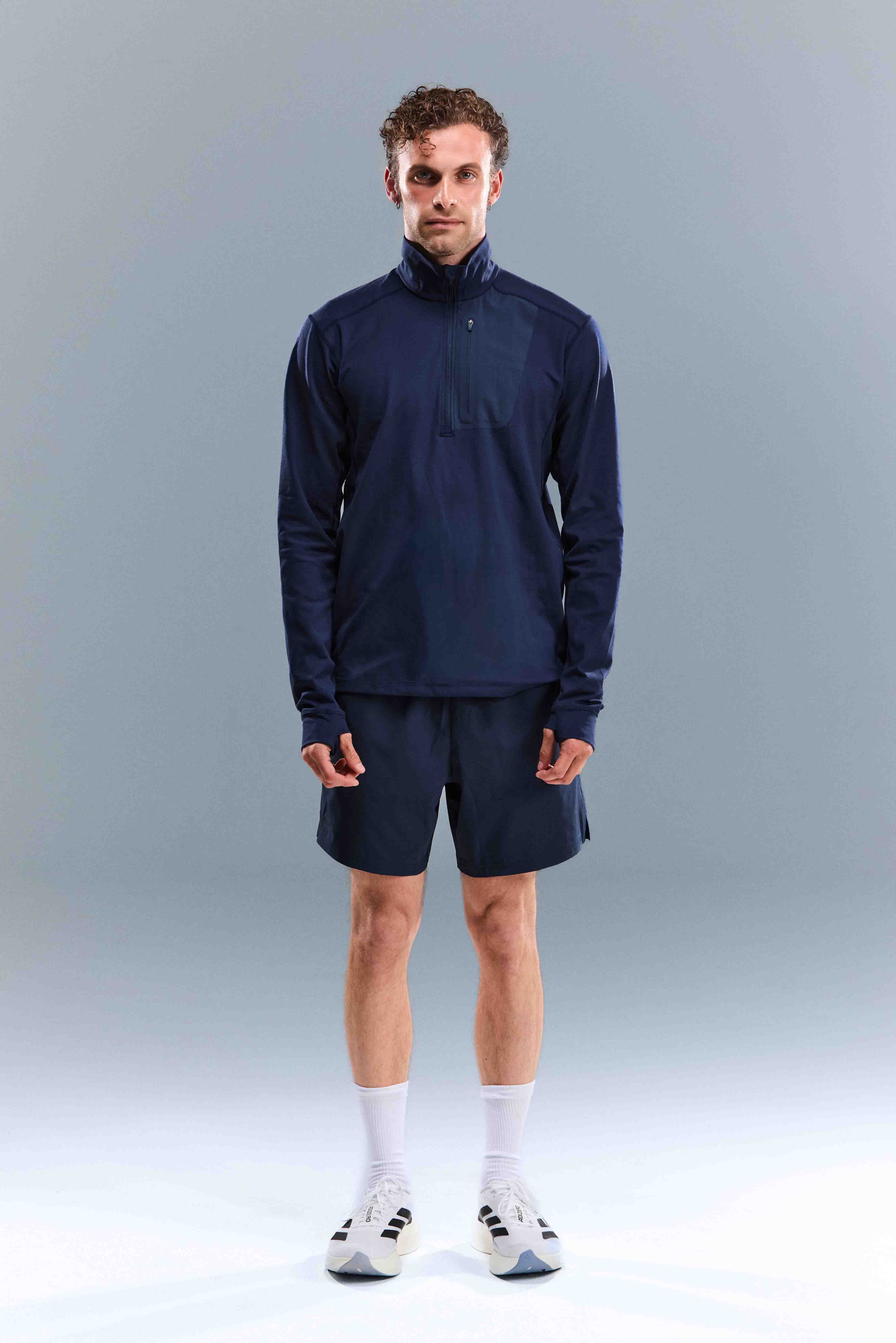 MEN'S CORE LONG SLEEVE - TOASTED NAVY