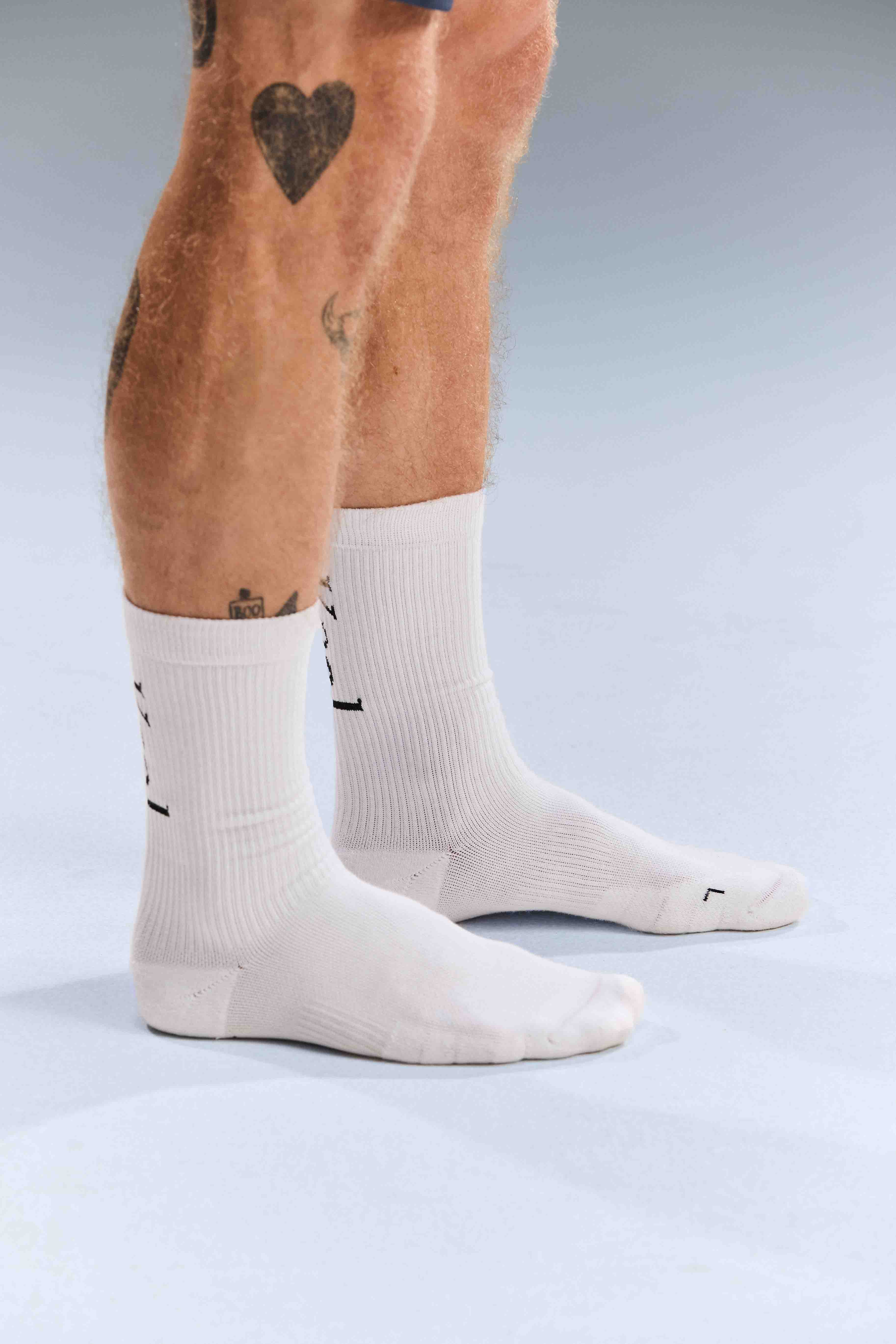 ACTIVE SOCKS - SALTED WHITE